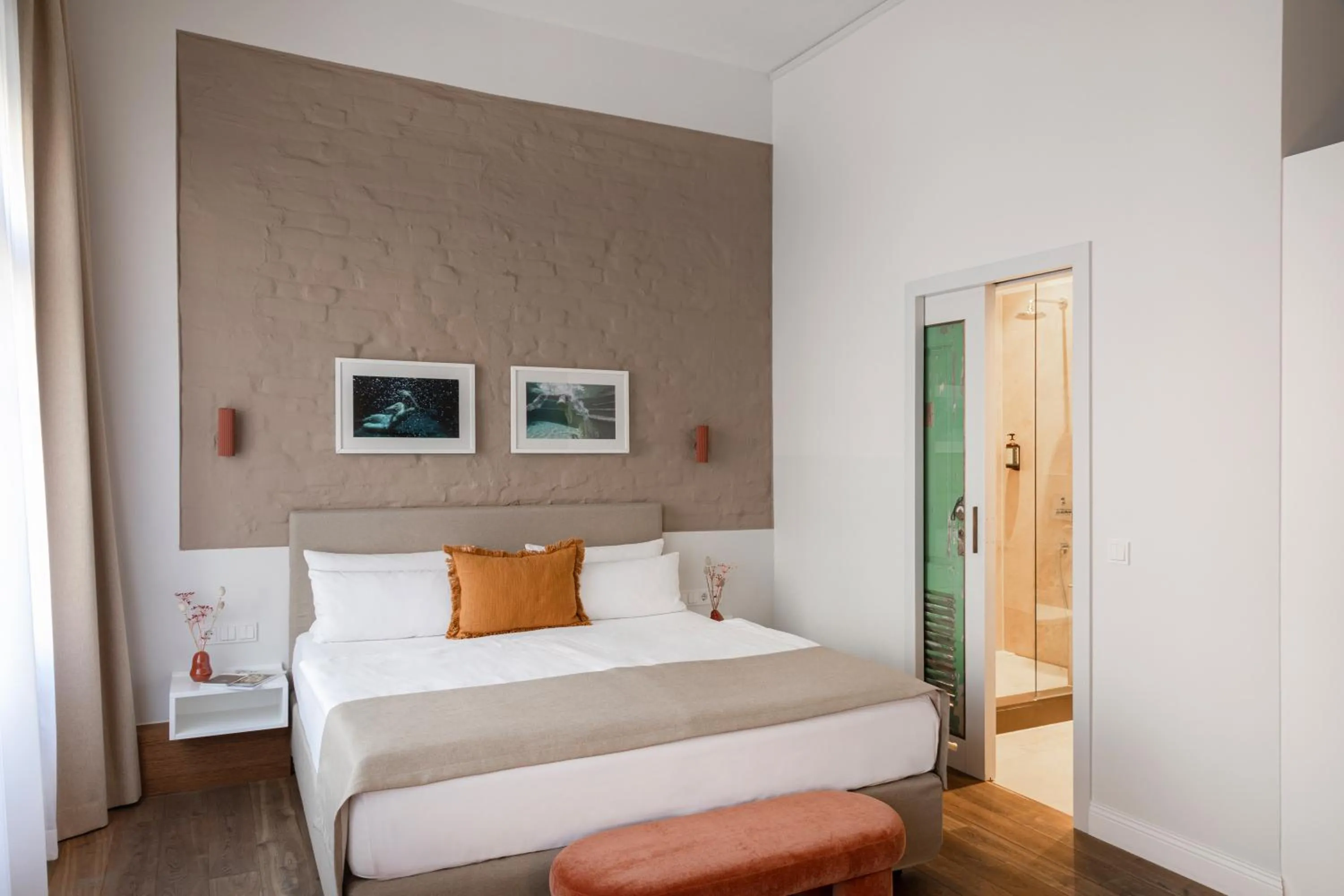 Bed in Hotel Oderberger