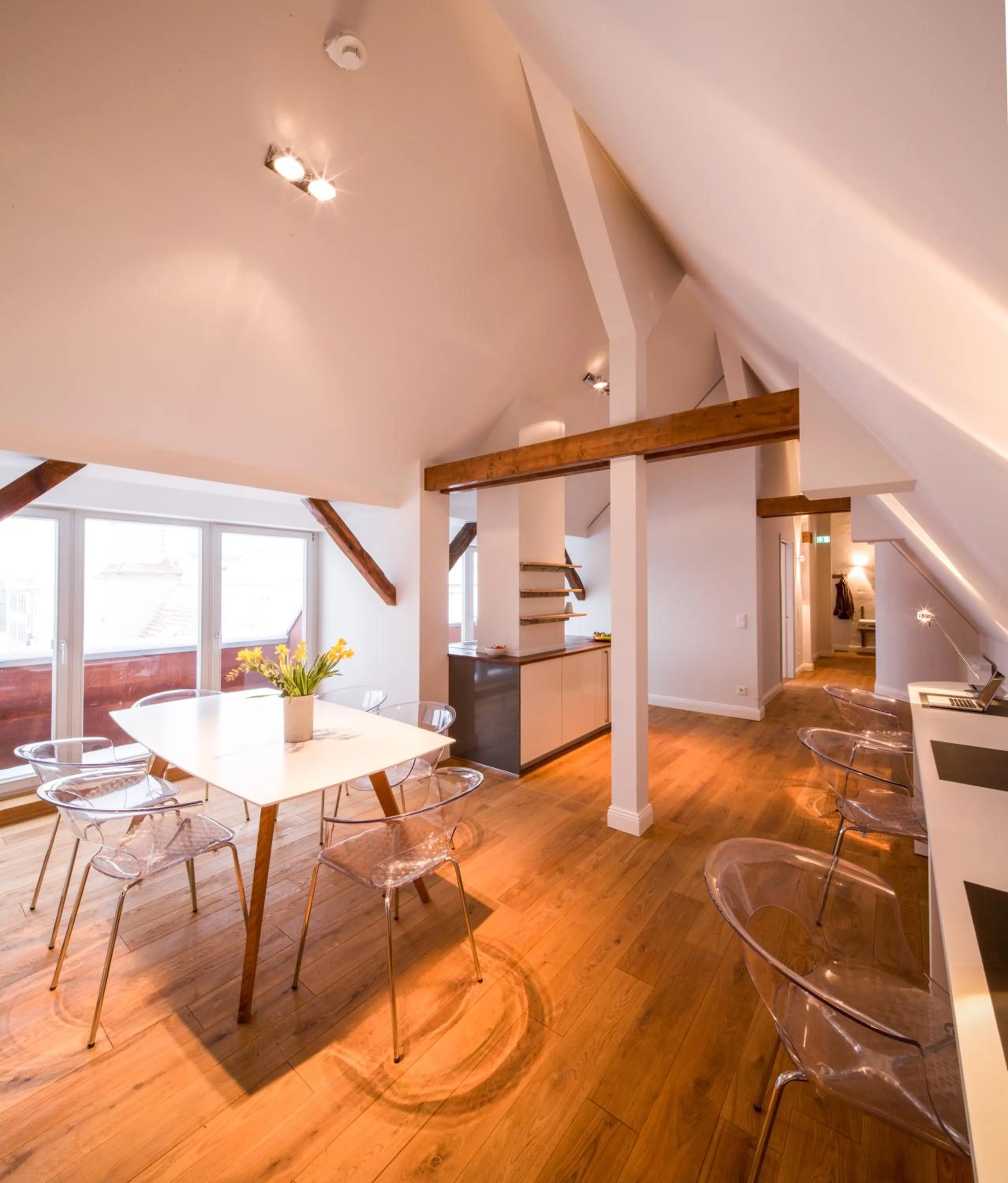 Kitchen or kitchenette in Hotel Oderberger