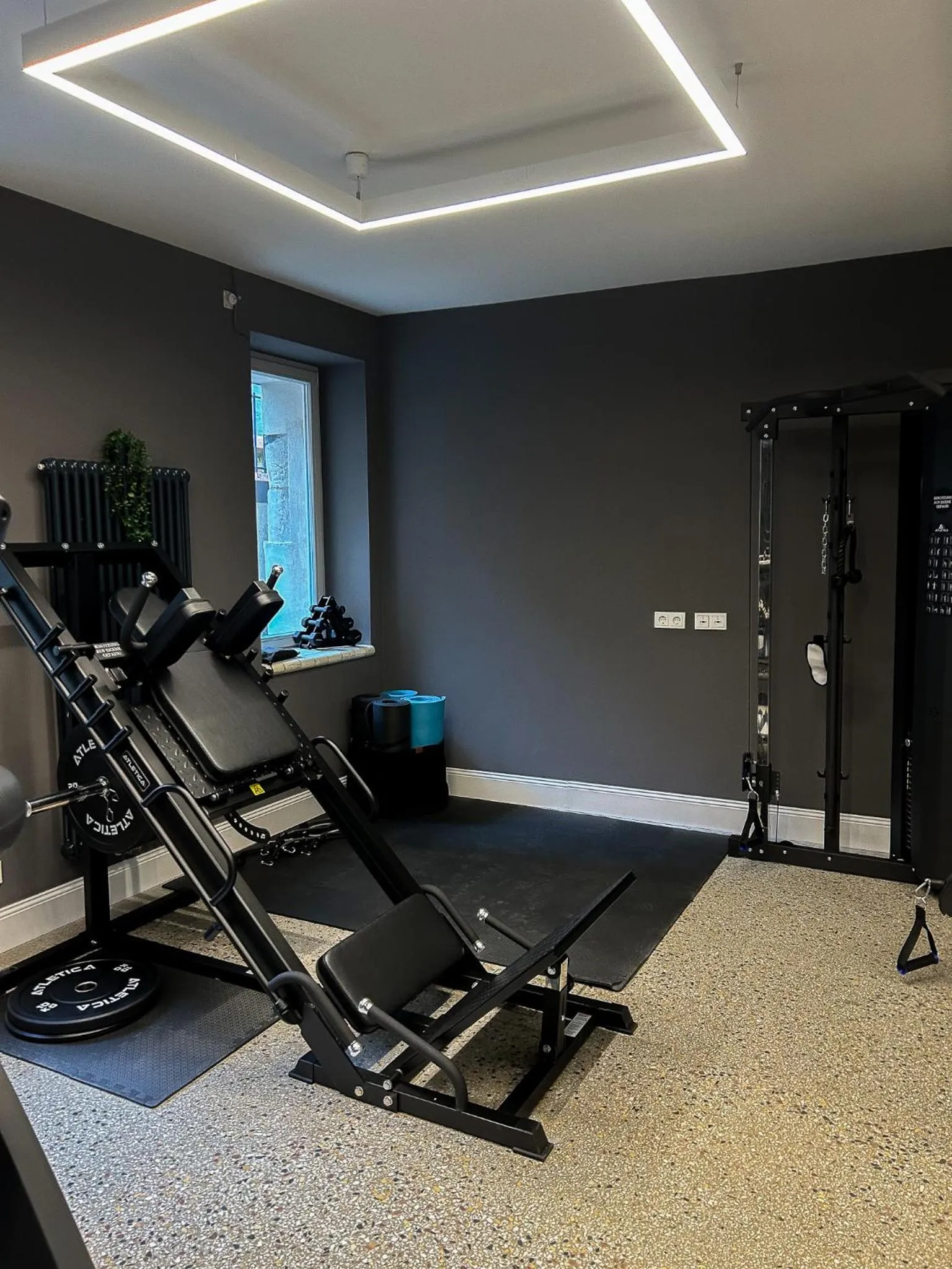 Fitness centre/facilities in Hotel Oderberger