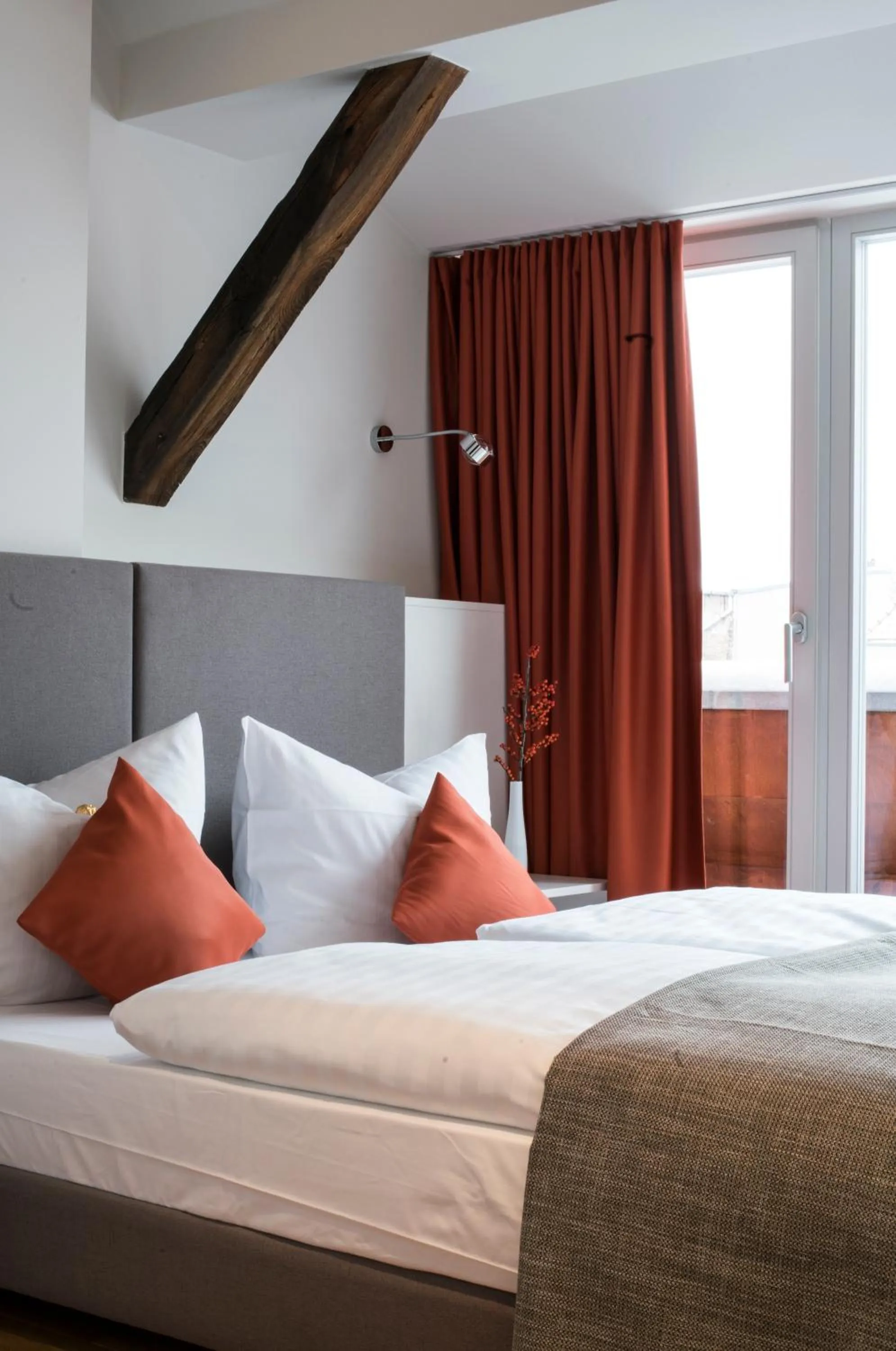 Bed in Hotel Oderberger