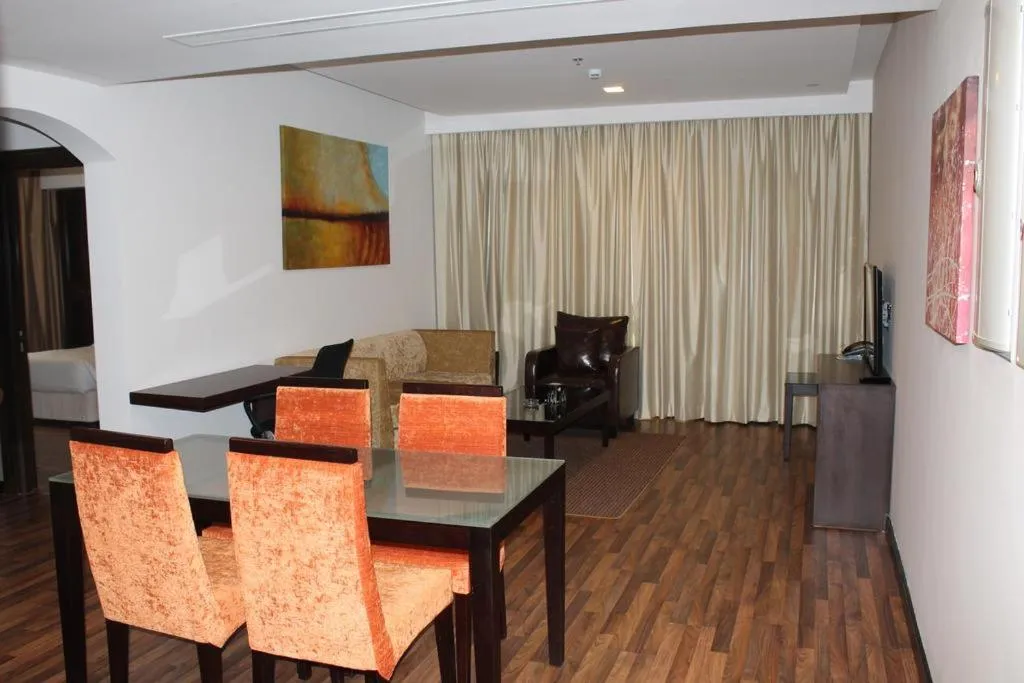 Seating area in Golden Tulip Al Khobar Suites