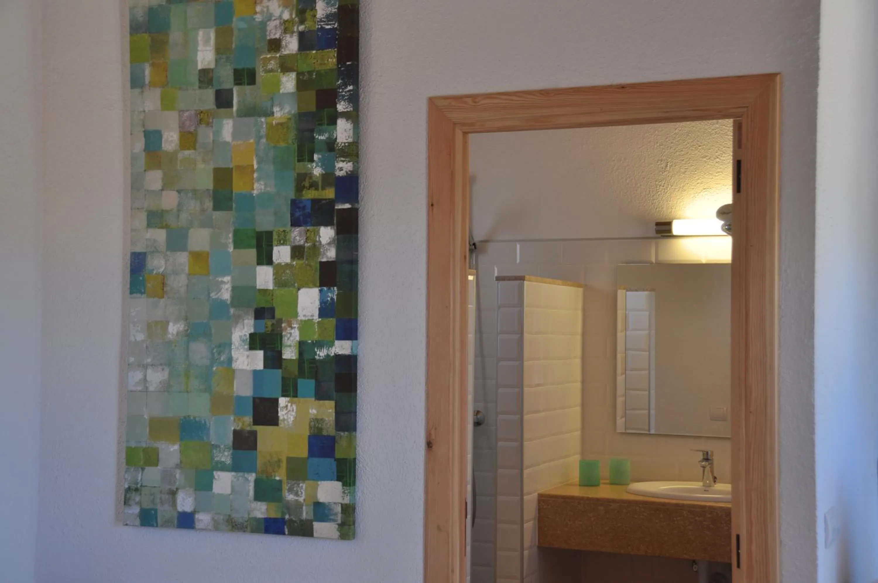 Bathroom in Can Porretí Agroturisme