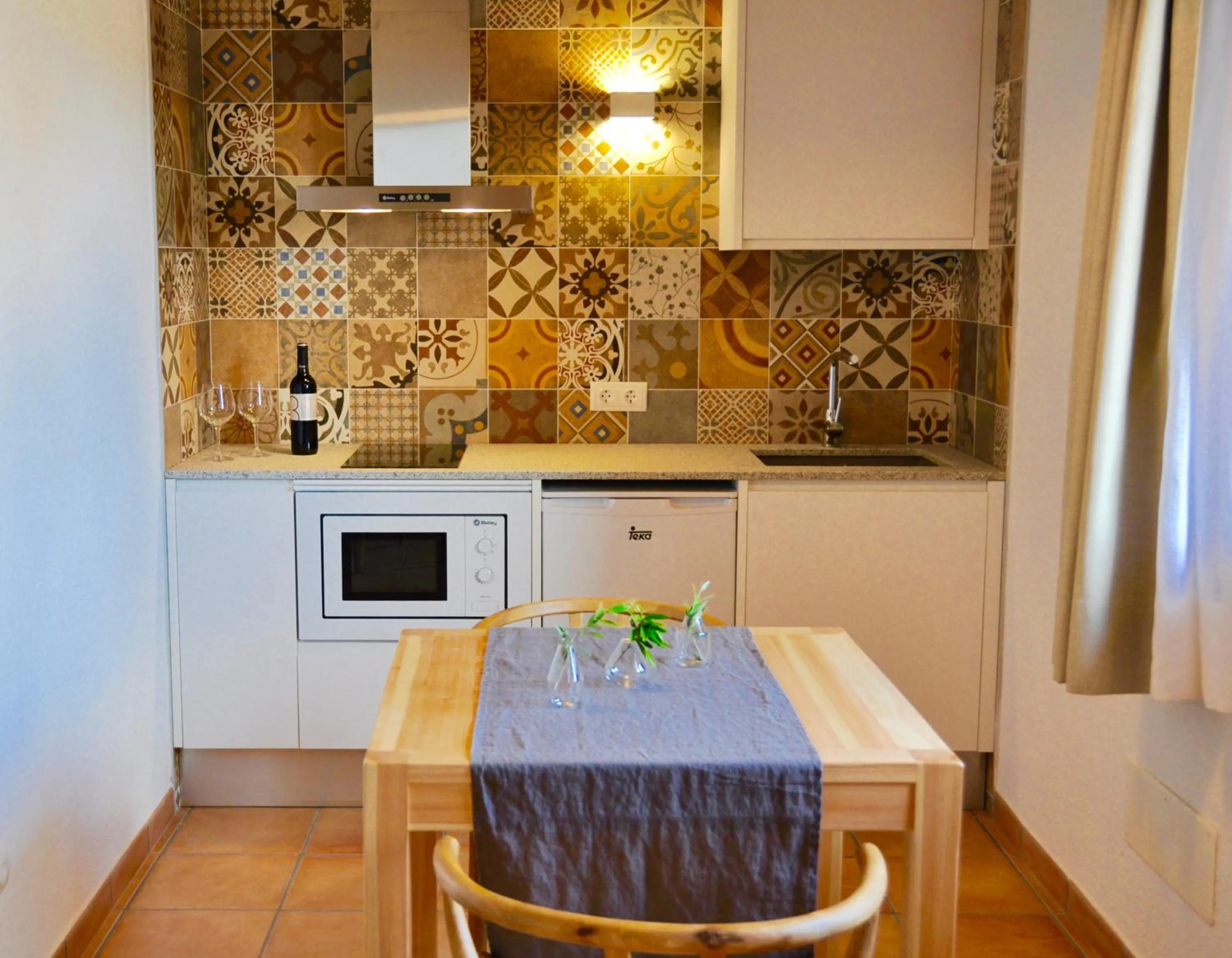 Kitchen or kitchenette in Can Porretí Agroturisme