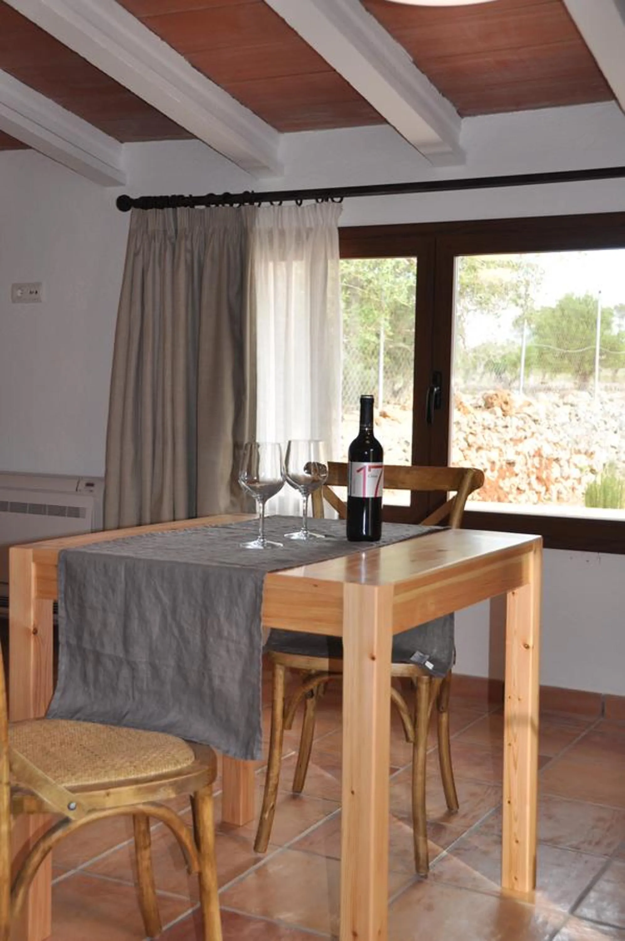 Dining area in Can Porretí Agroturisme