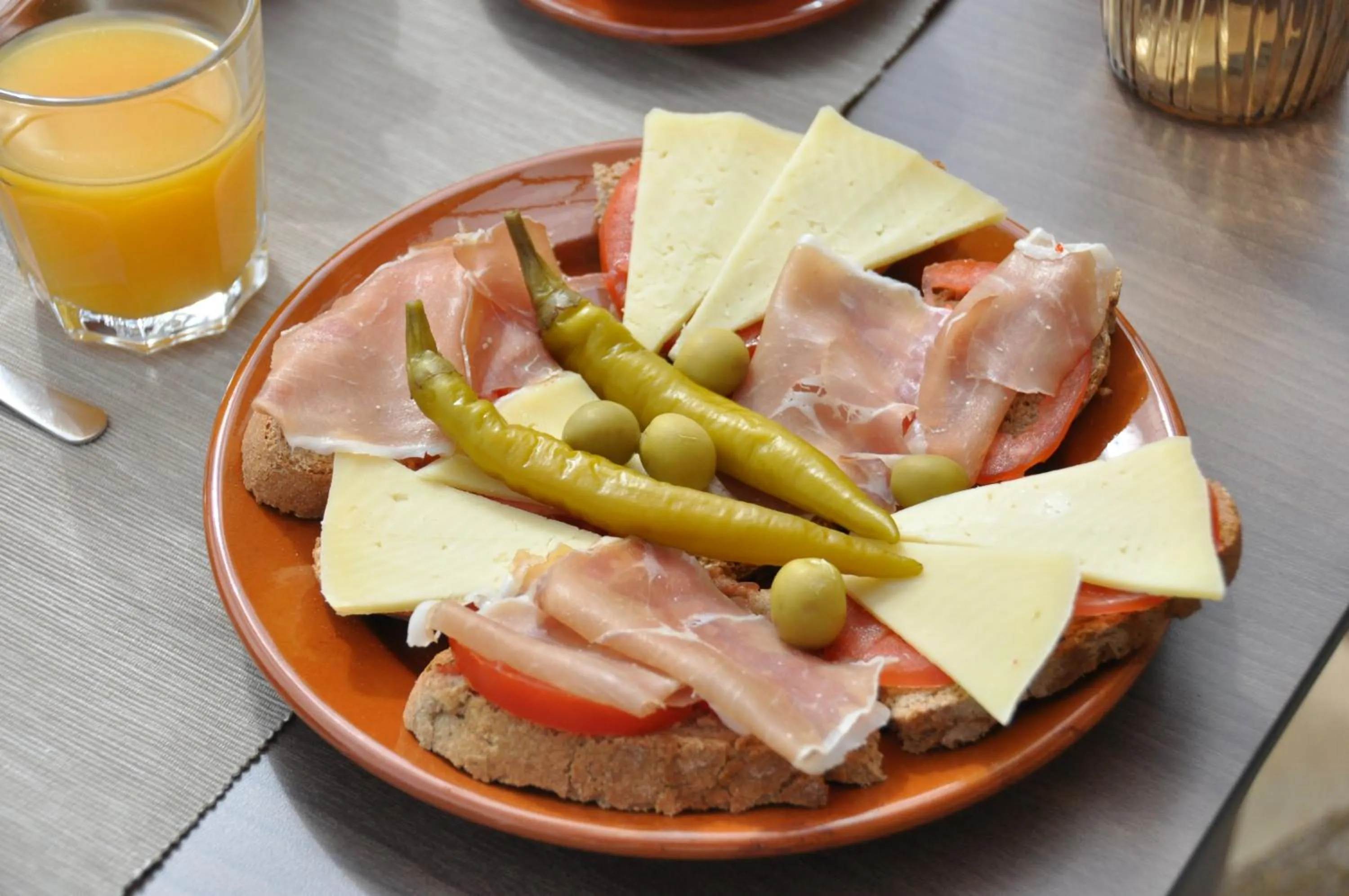 Lunch in Can Porretí Agroturisme