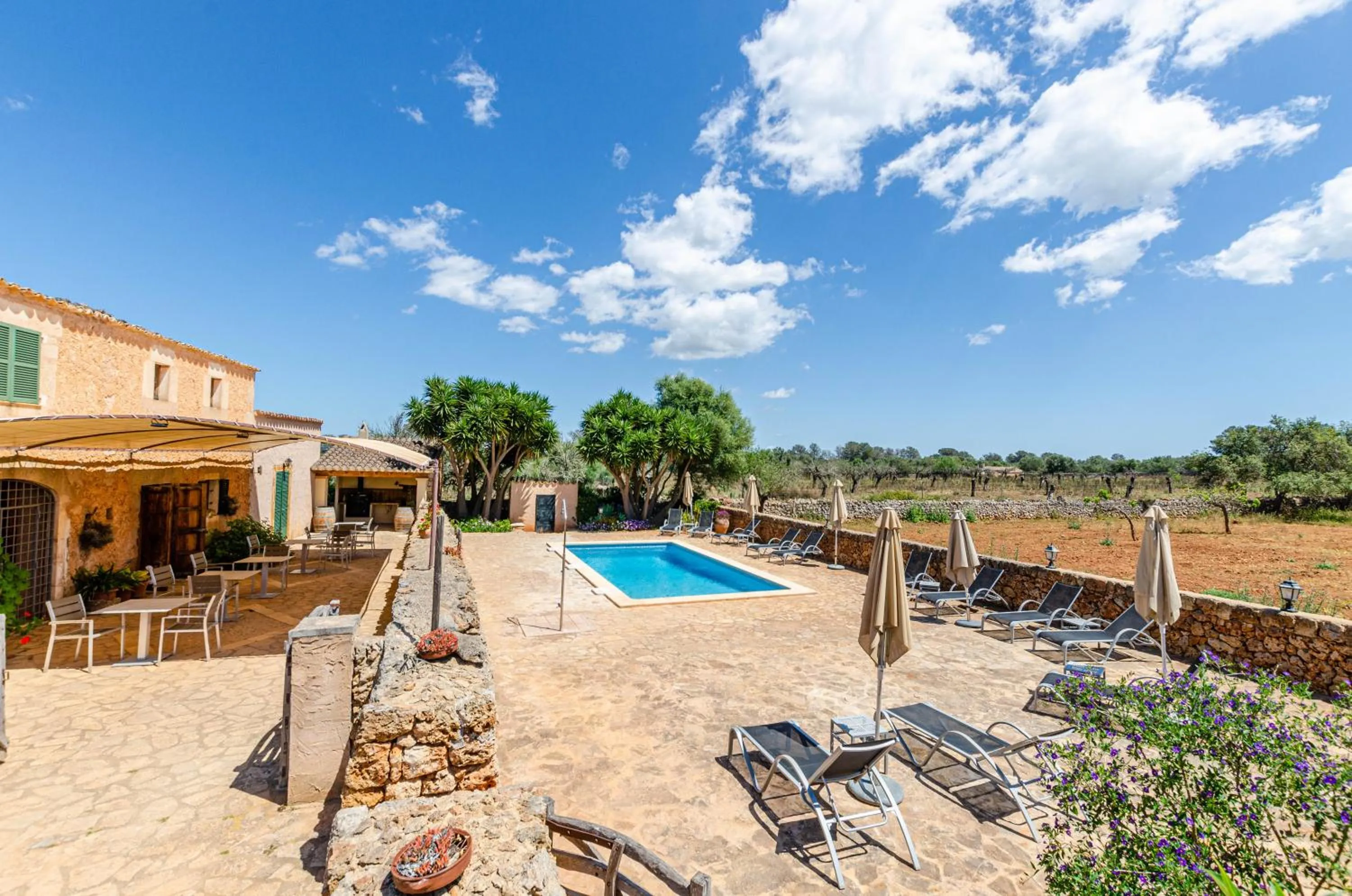 Swimming pool in Can Porretí Agroturisme