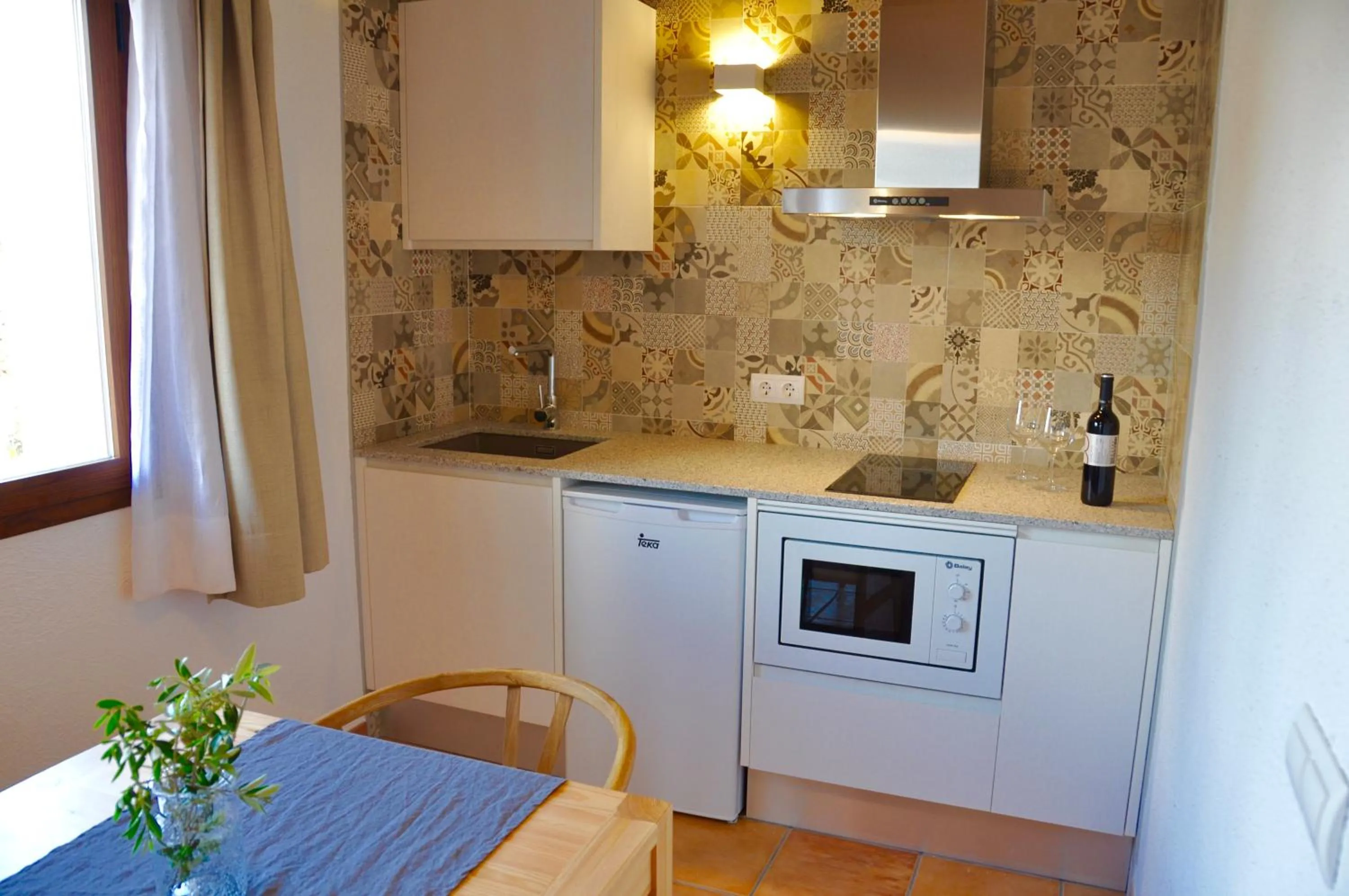 Kitchen or kitchenette in Can Porretí Agroturisme