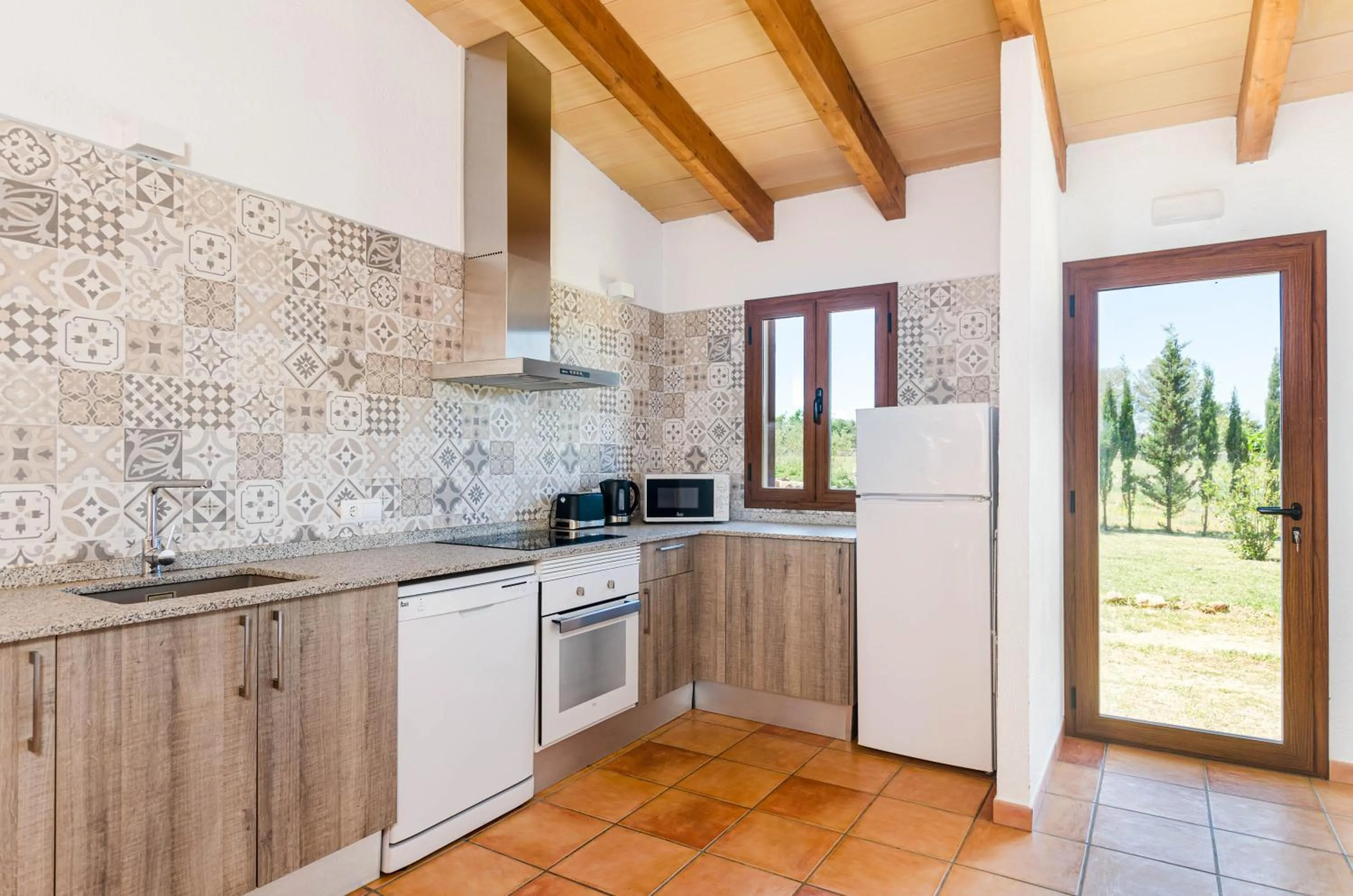 Kitchen or kitchenette in Can Porretí Agroturisme