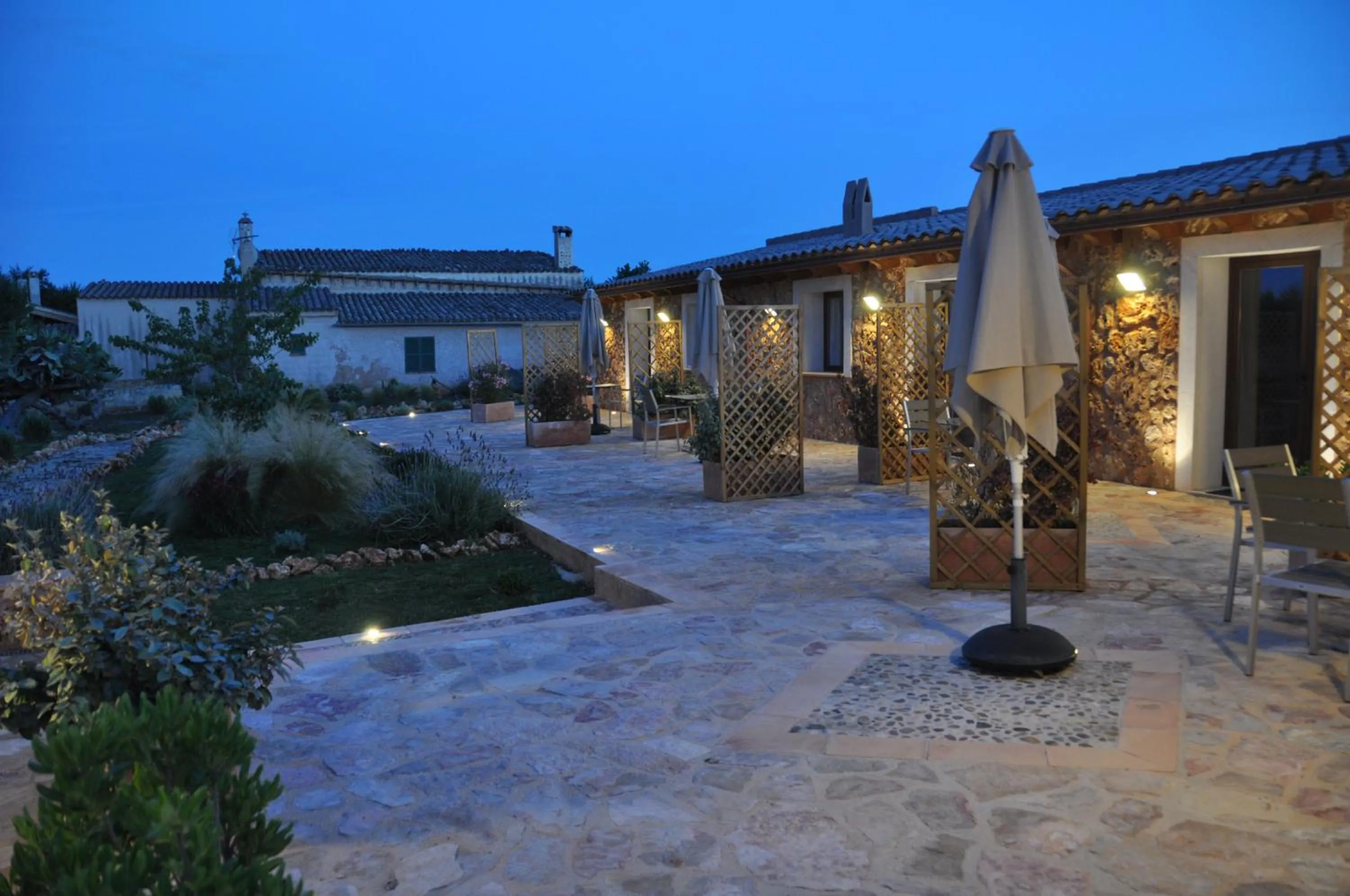 Garden view in Can Porretí Agroturisme