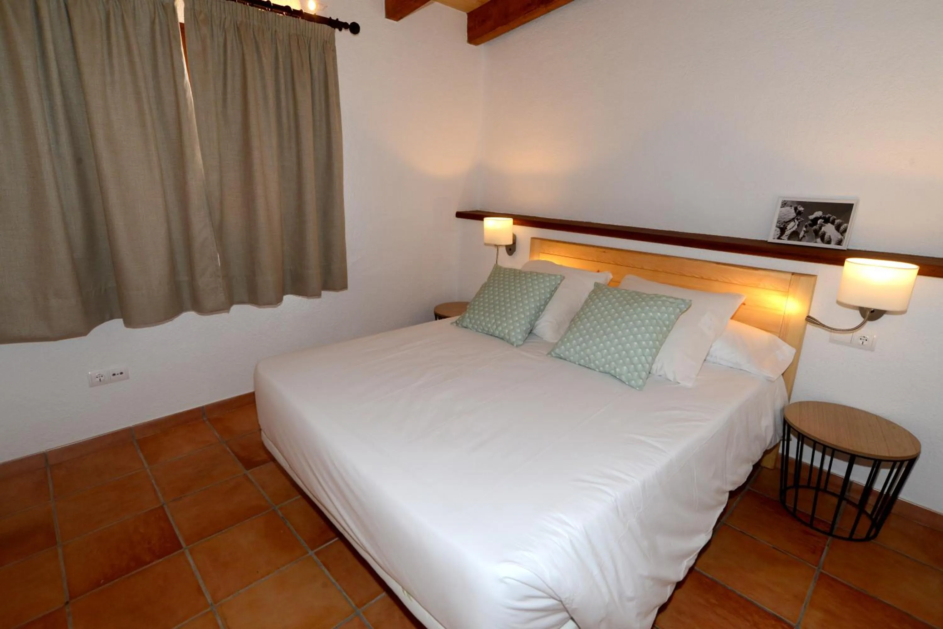 Bedroom, Bed in Can Porretí Agroturisme