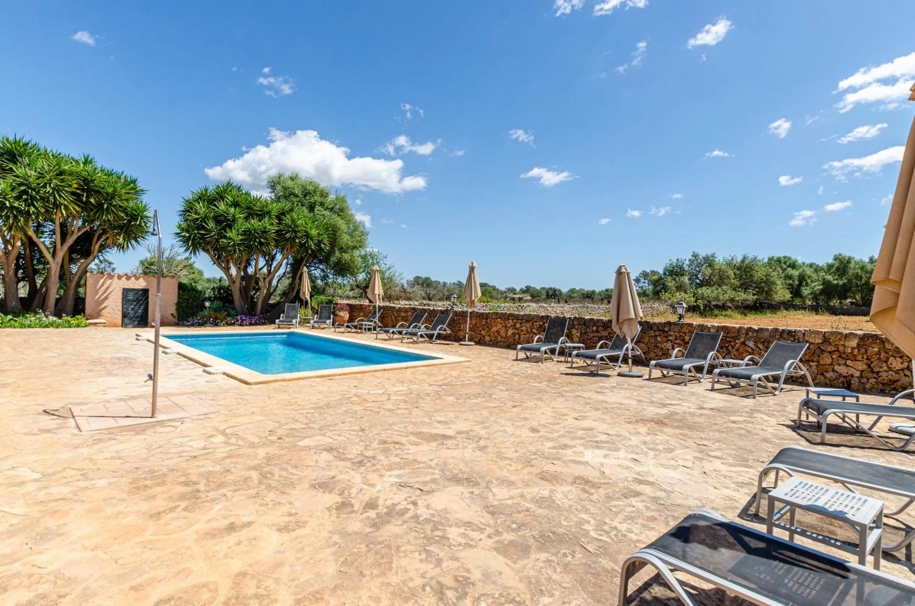 Swimming pool in Can Porretí Agroturisme
