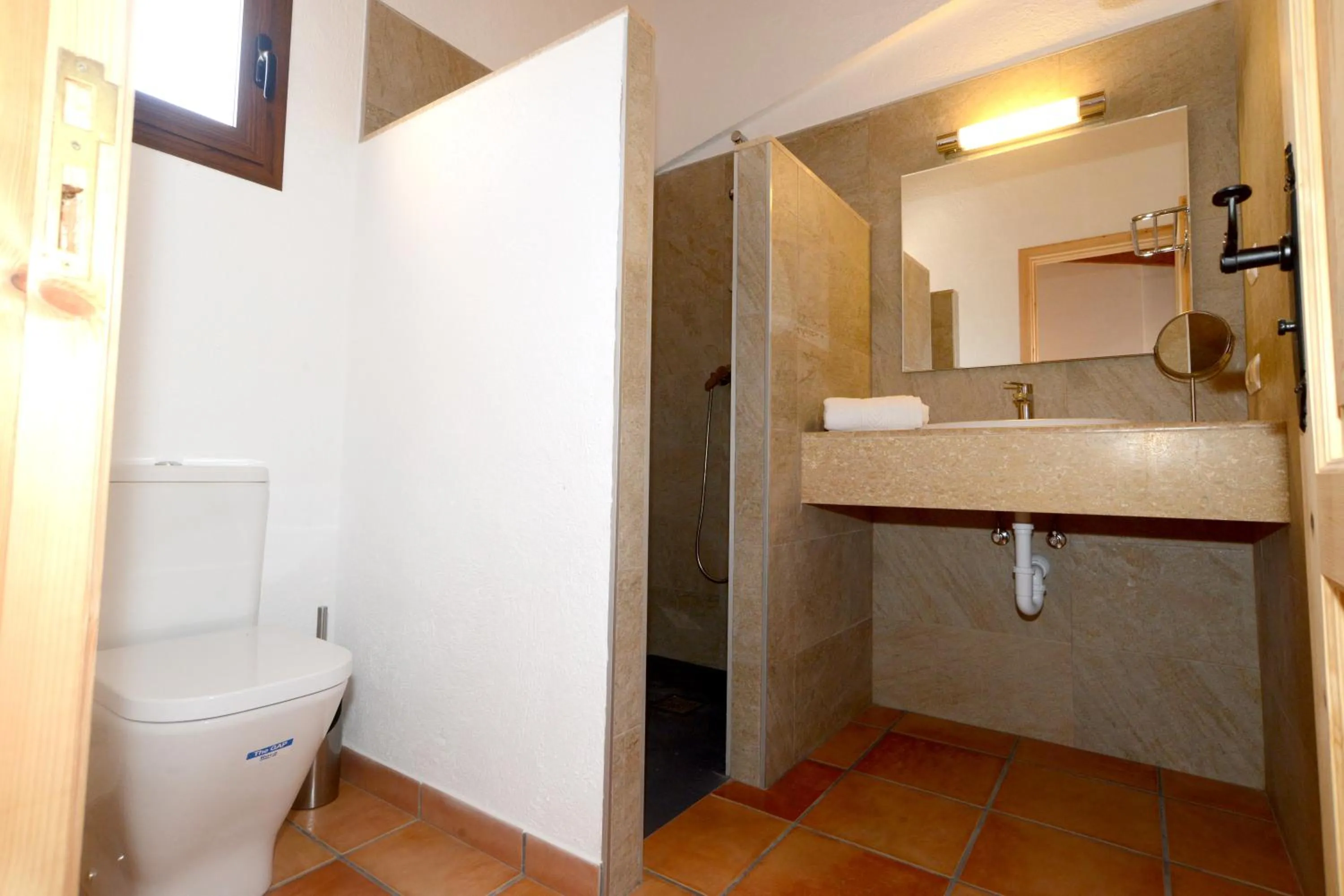 Bathroom in Can Porretí Agroturisme