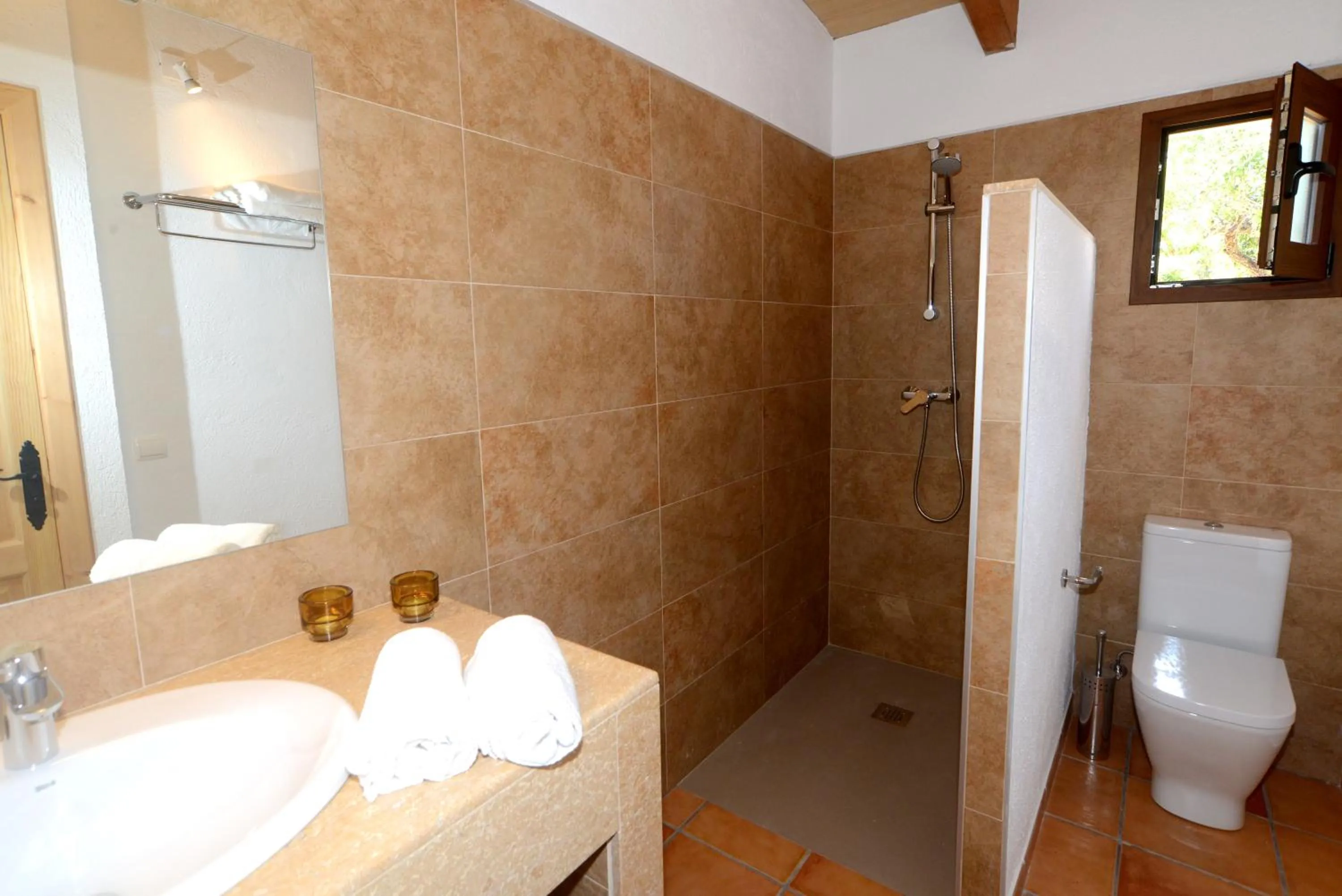 Bathroom in Can Porretí Agroturisme