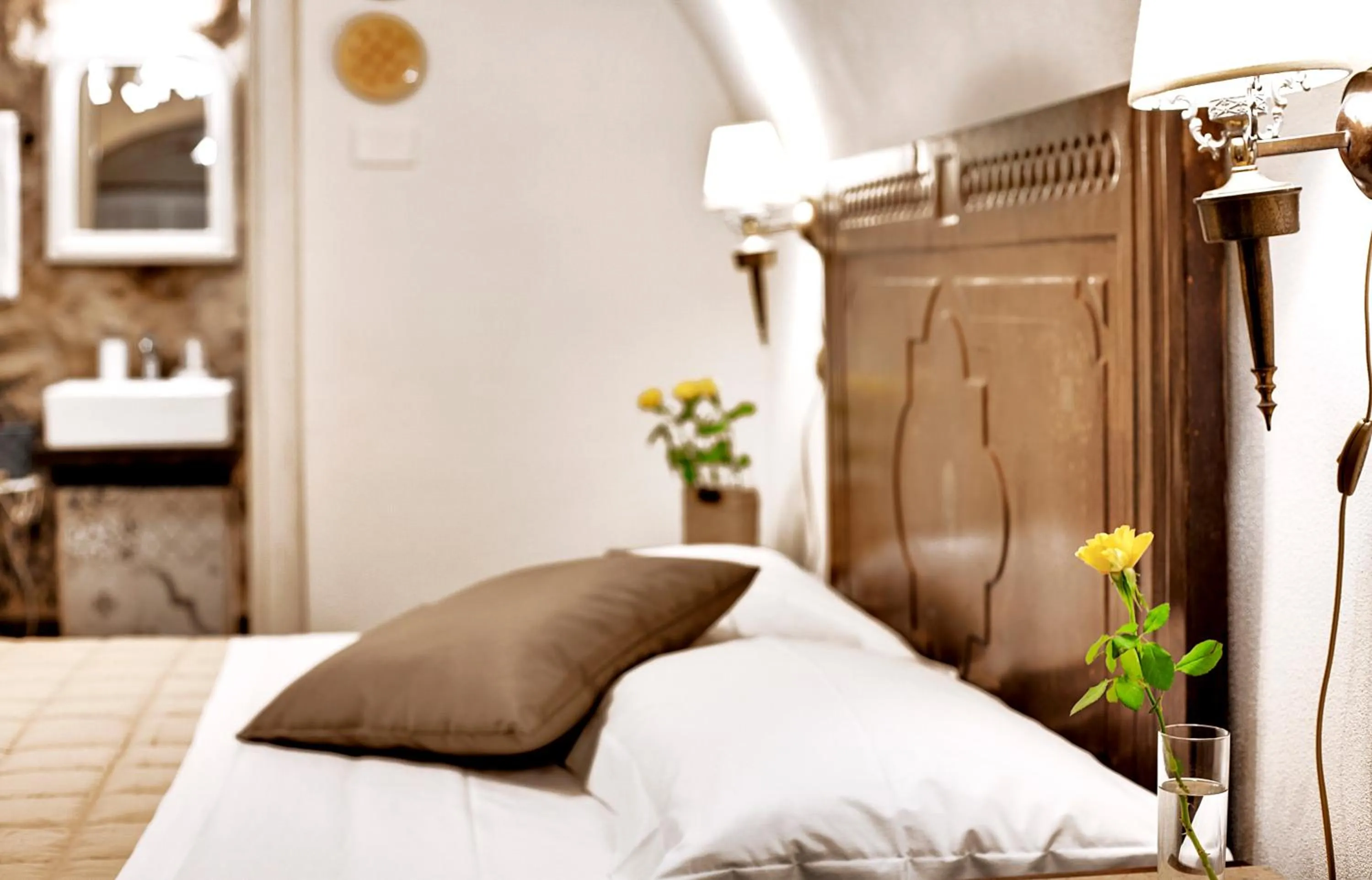 Decorative detail, Bed in Sabbinirica