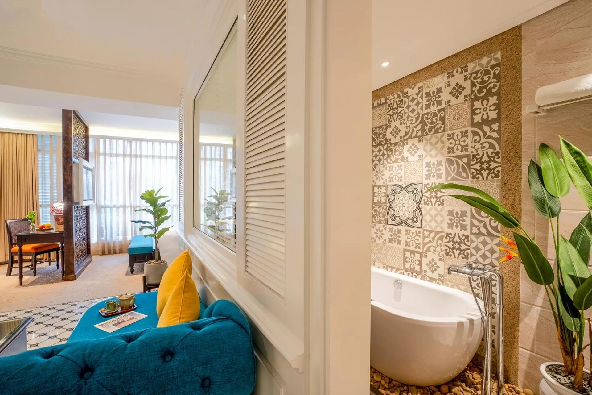 Bathroom in Alagon D'antique Hotel & Spa - Wellness Treatment Included