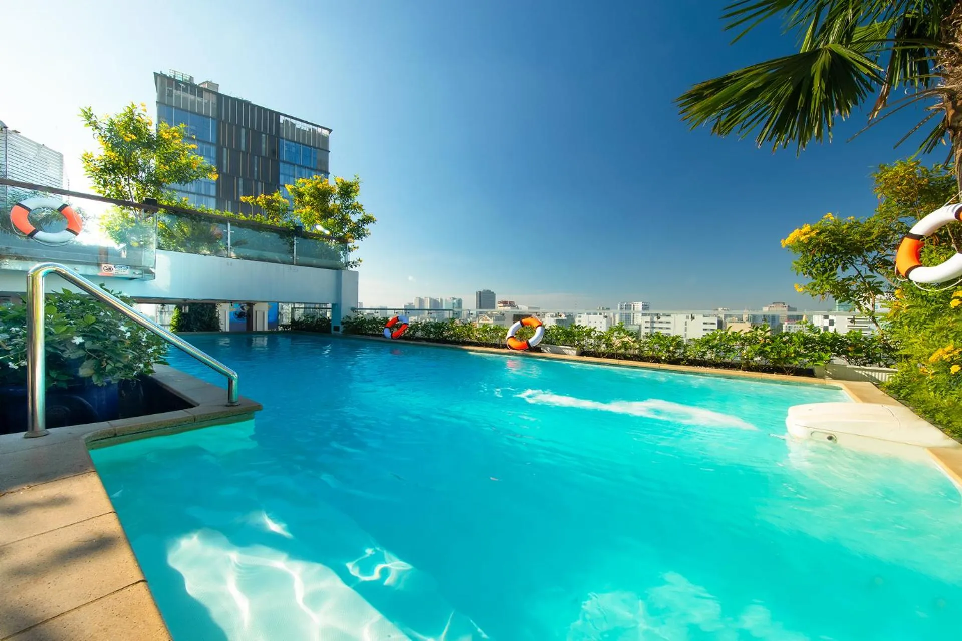 Swimming pool in Alagon D'antique Hotel & Spa - Wellness Treatment Included