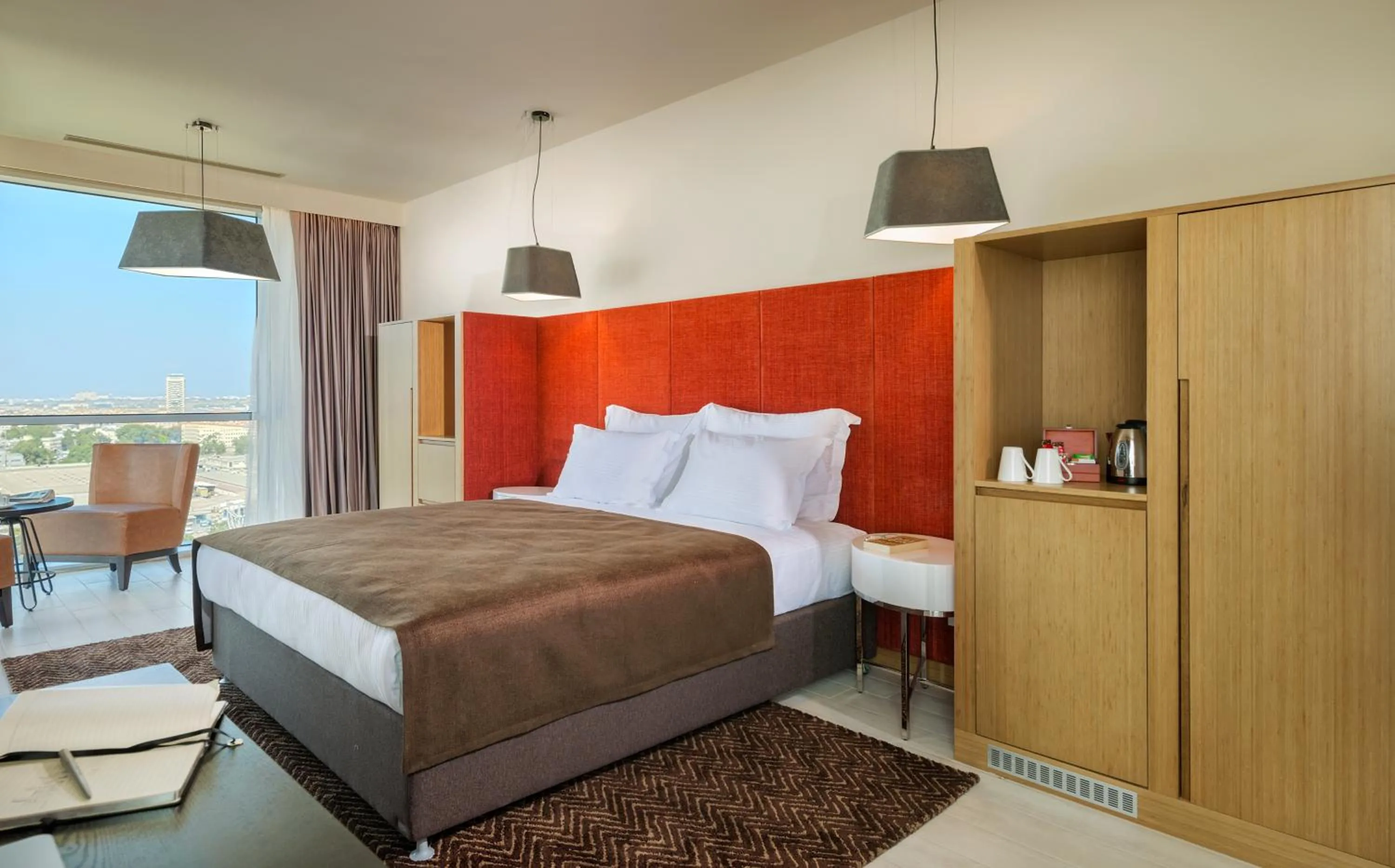 Photo of the whole room, Bed in Prima Link Hotel