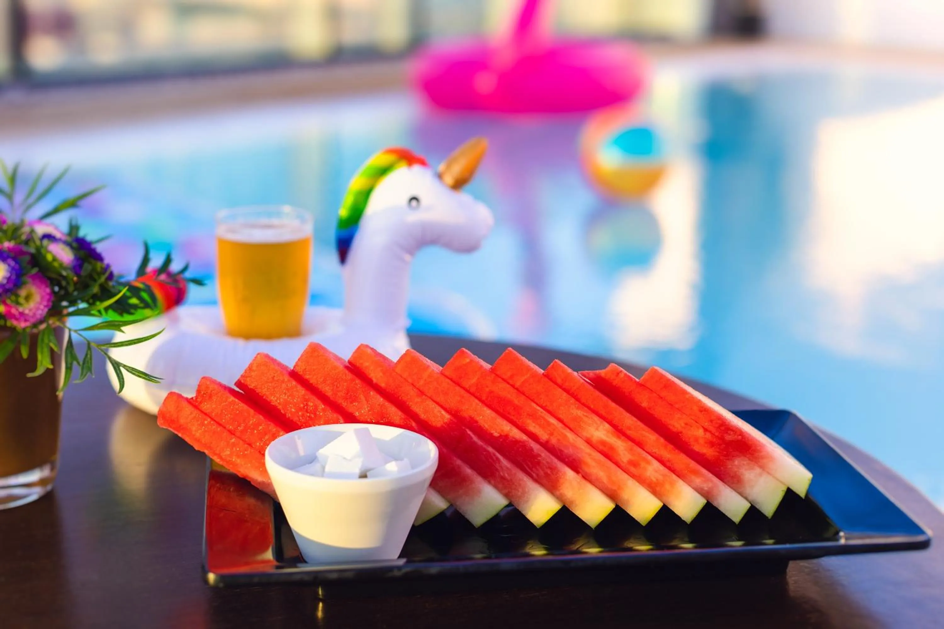 Swimming pool in Prima Link Hotel