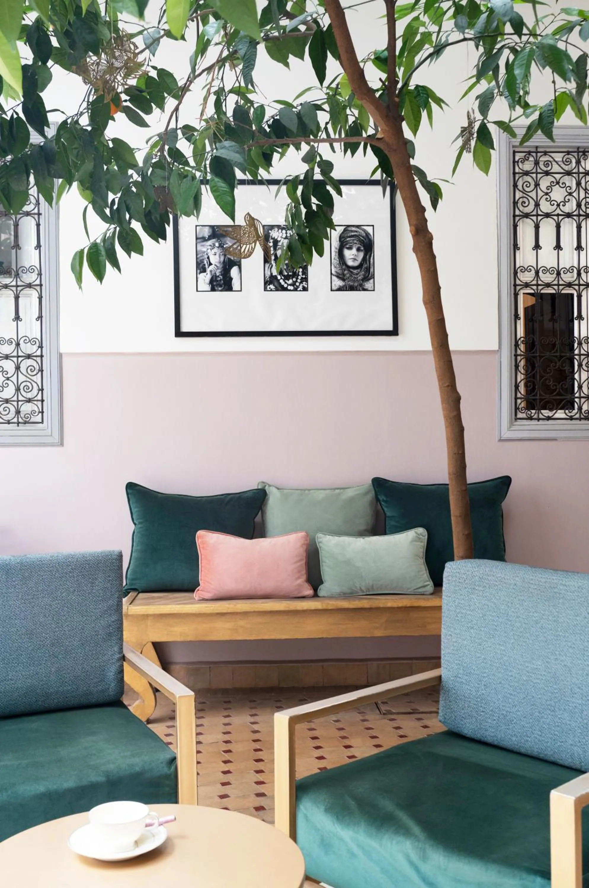 Patio in Riad Sashema