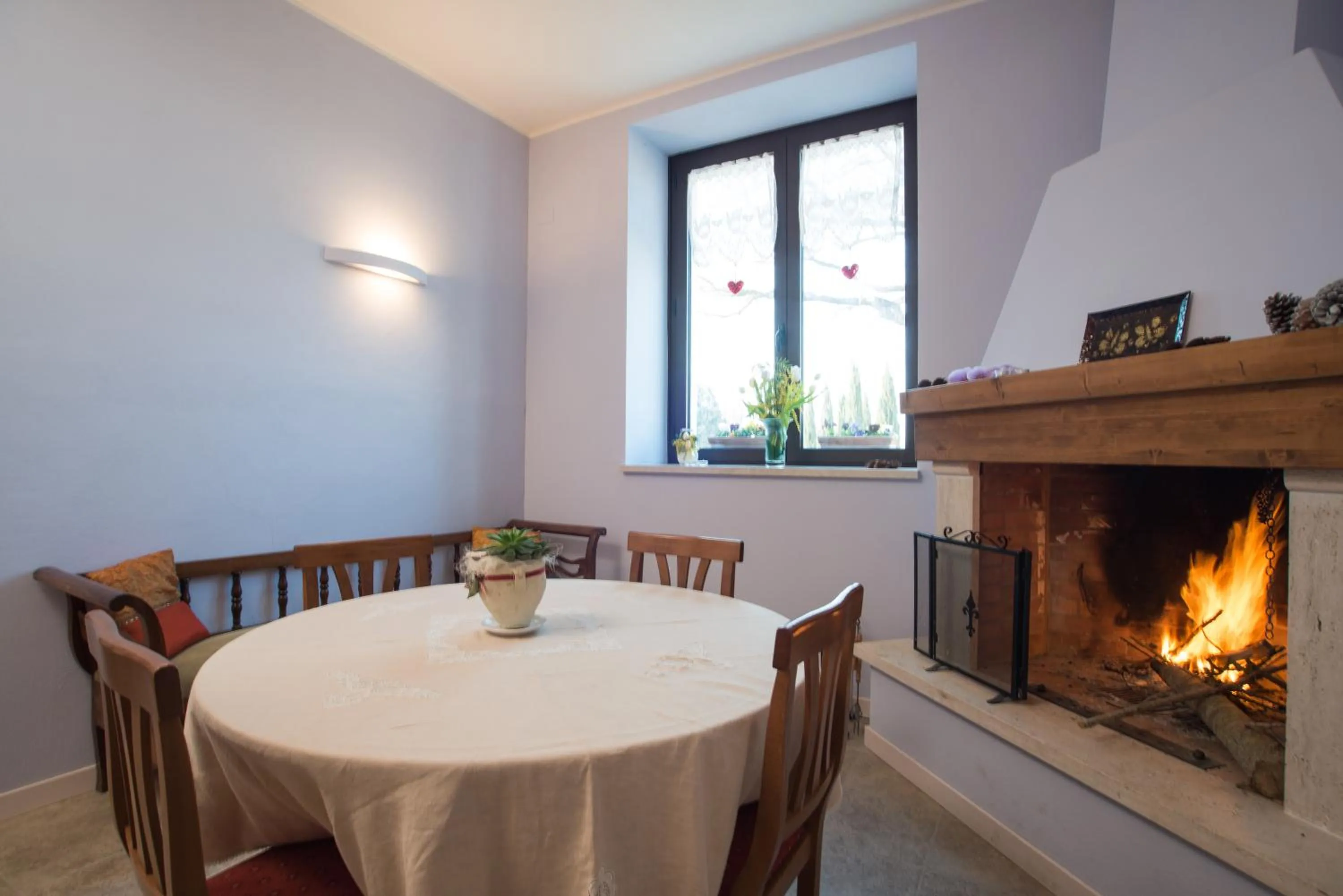 Communal lounge/ TV room in Fattoria Didattica La Collina Incantata