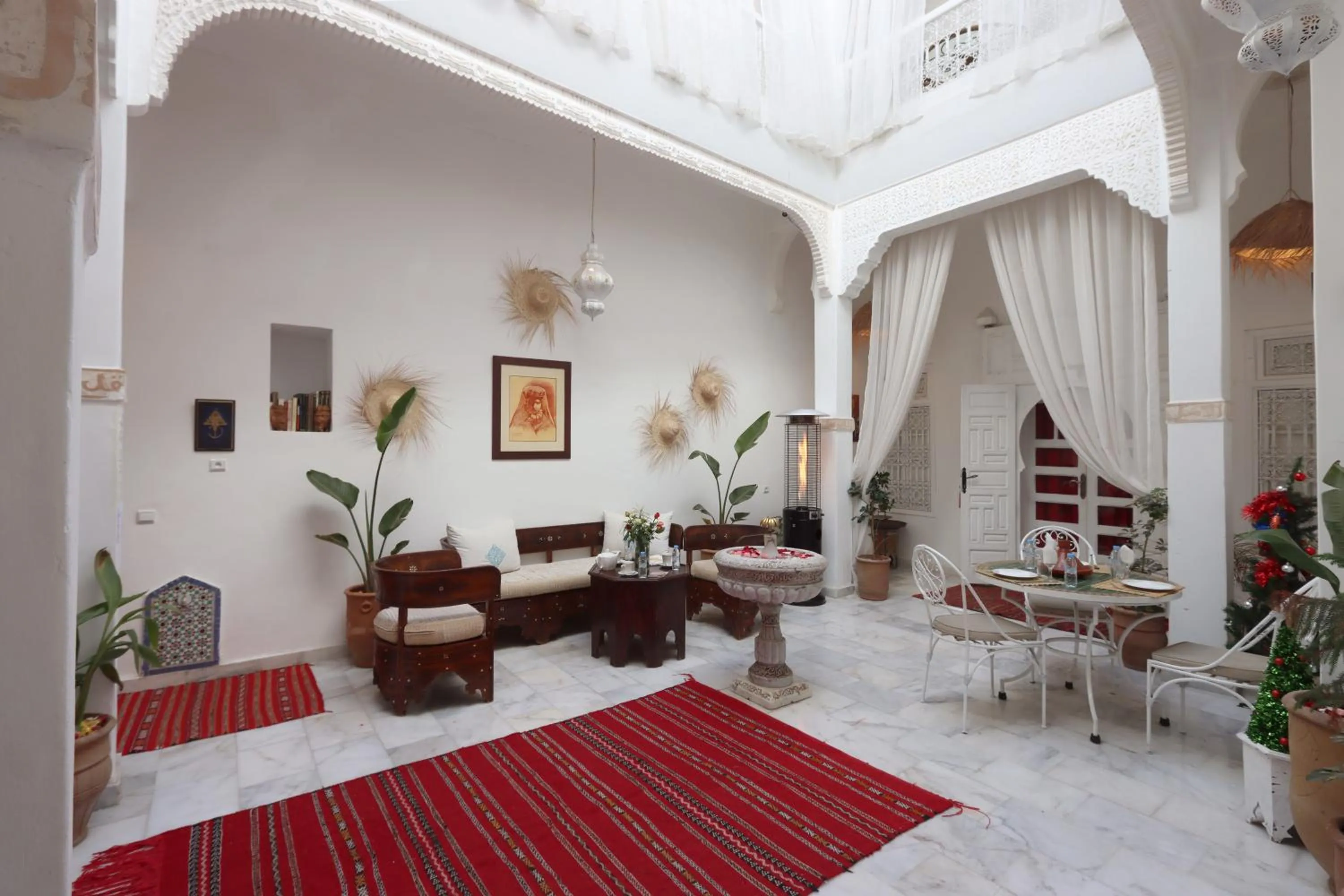 Living room in Riad Morocco Sky