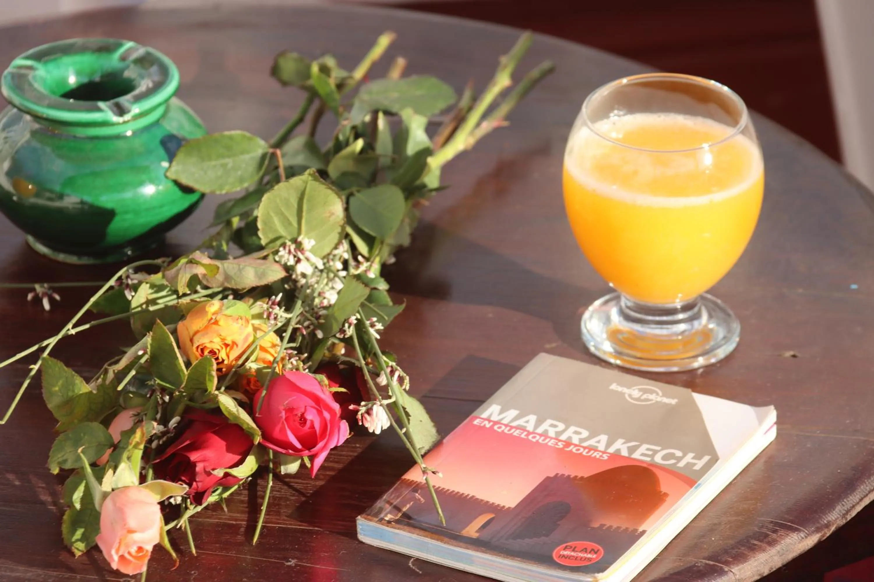 Food and drinks in Riad Morocco Sky