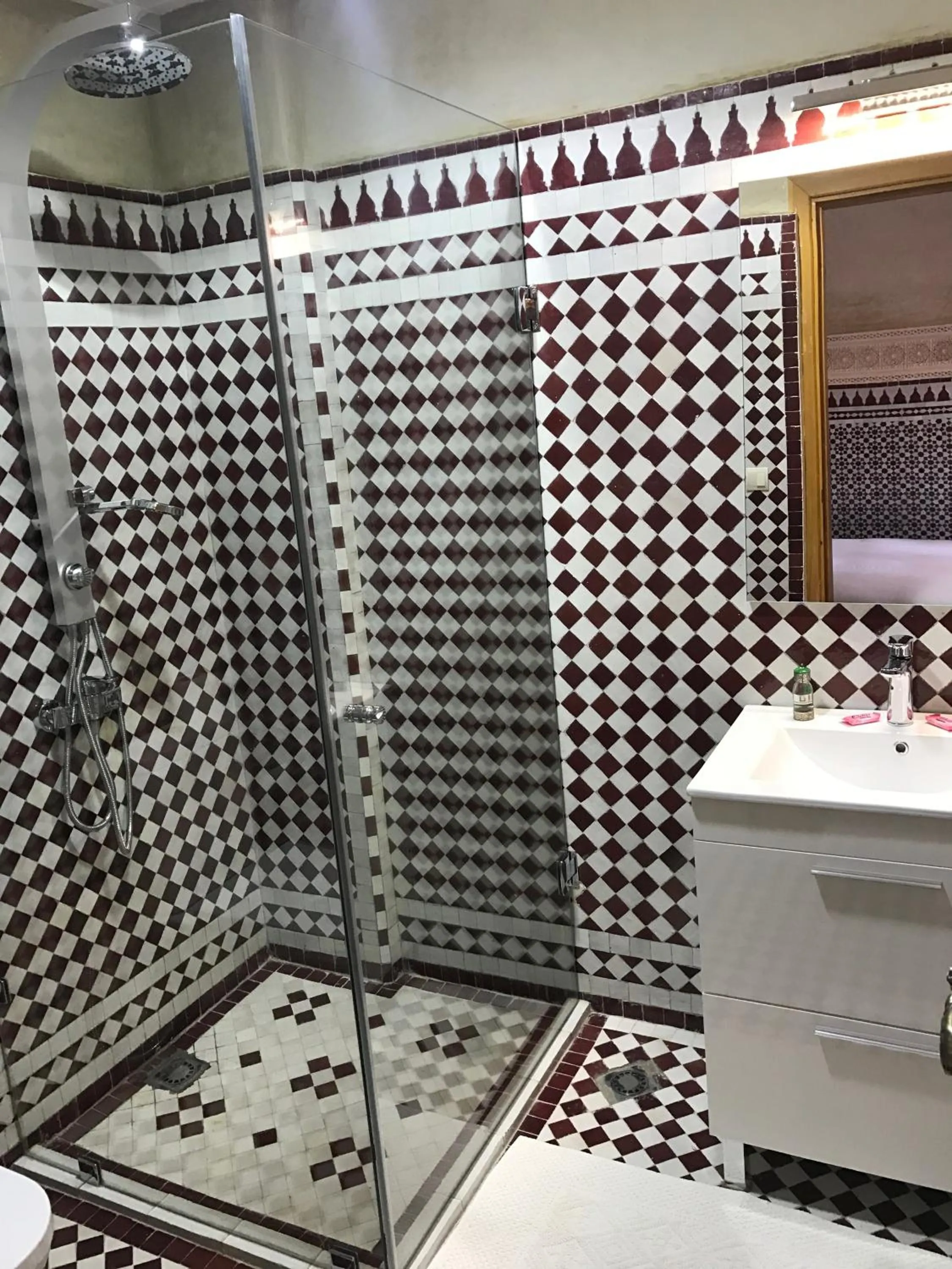 Shower in Riad Amor - Suite & Spa