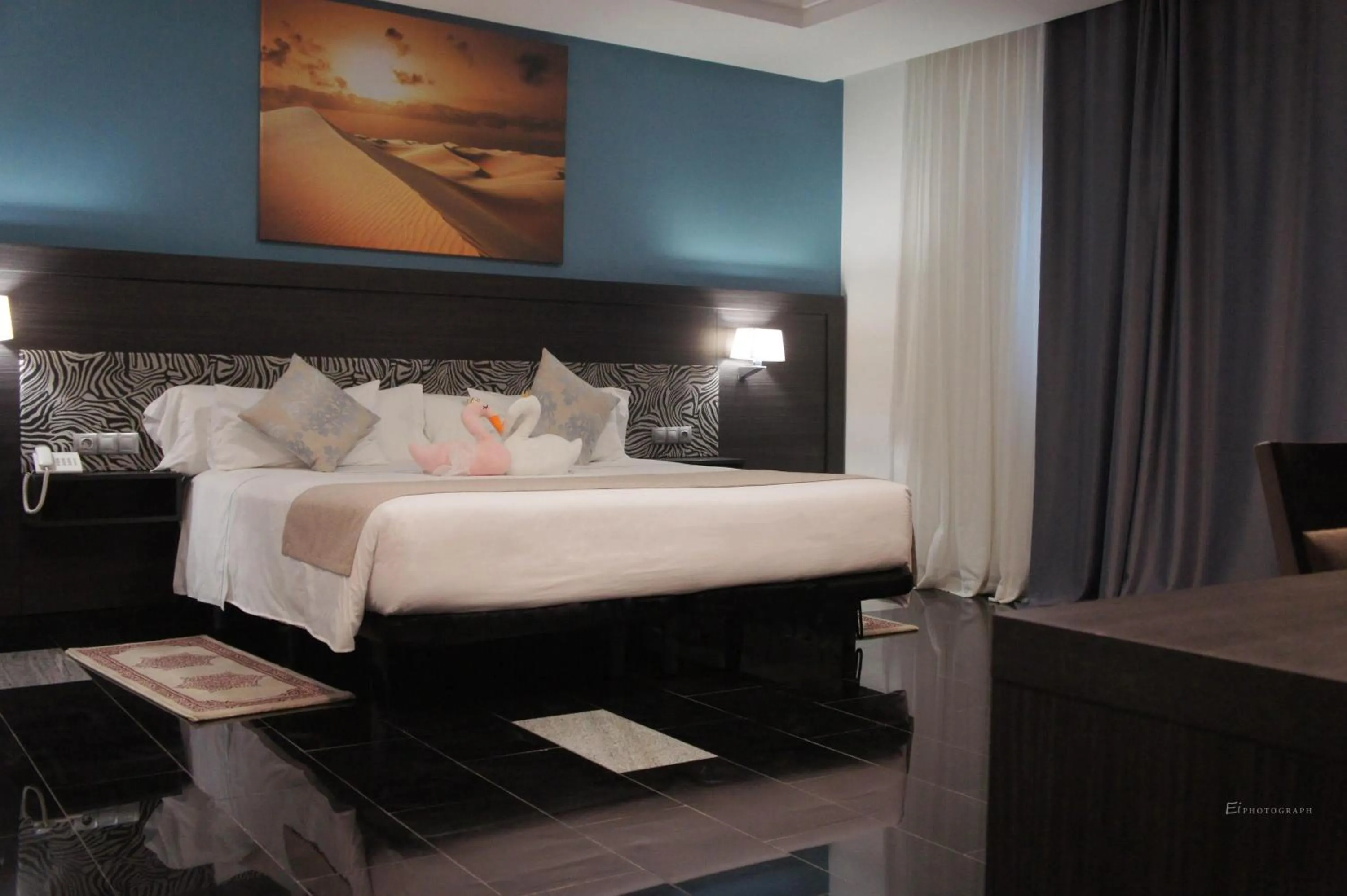 Bed in Hotel Tasiast