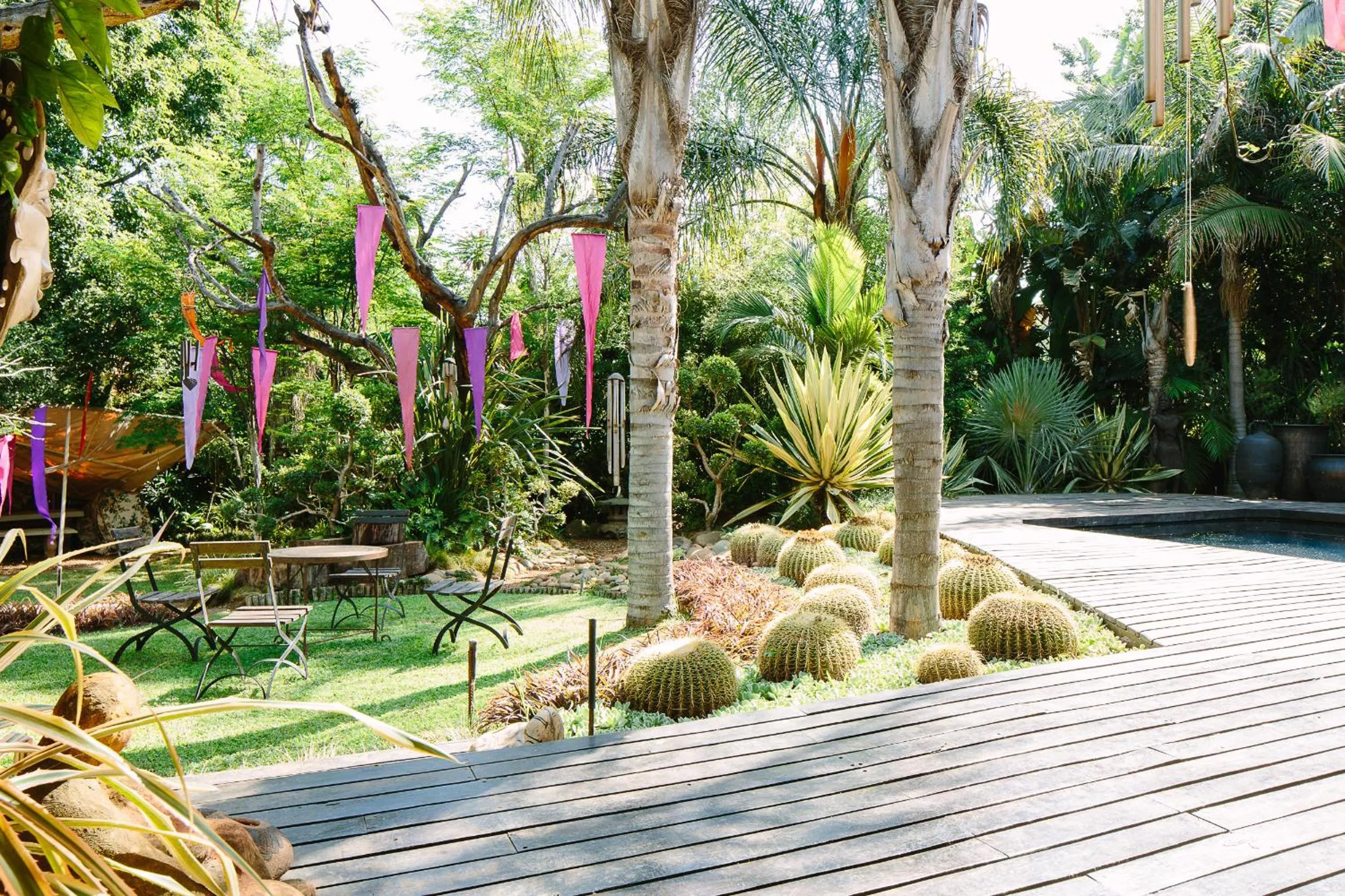 Garden in The Art Guesthouse
