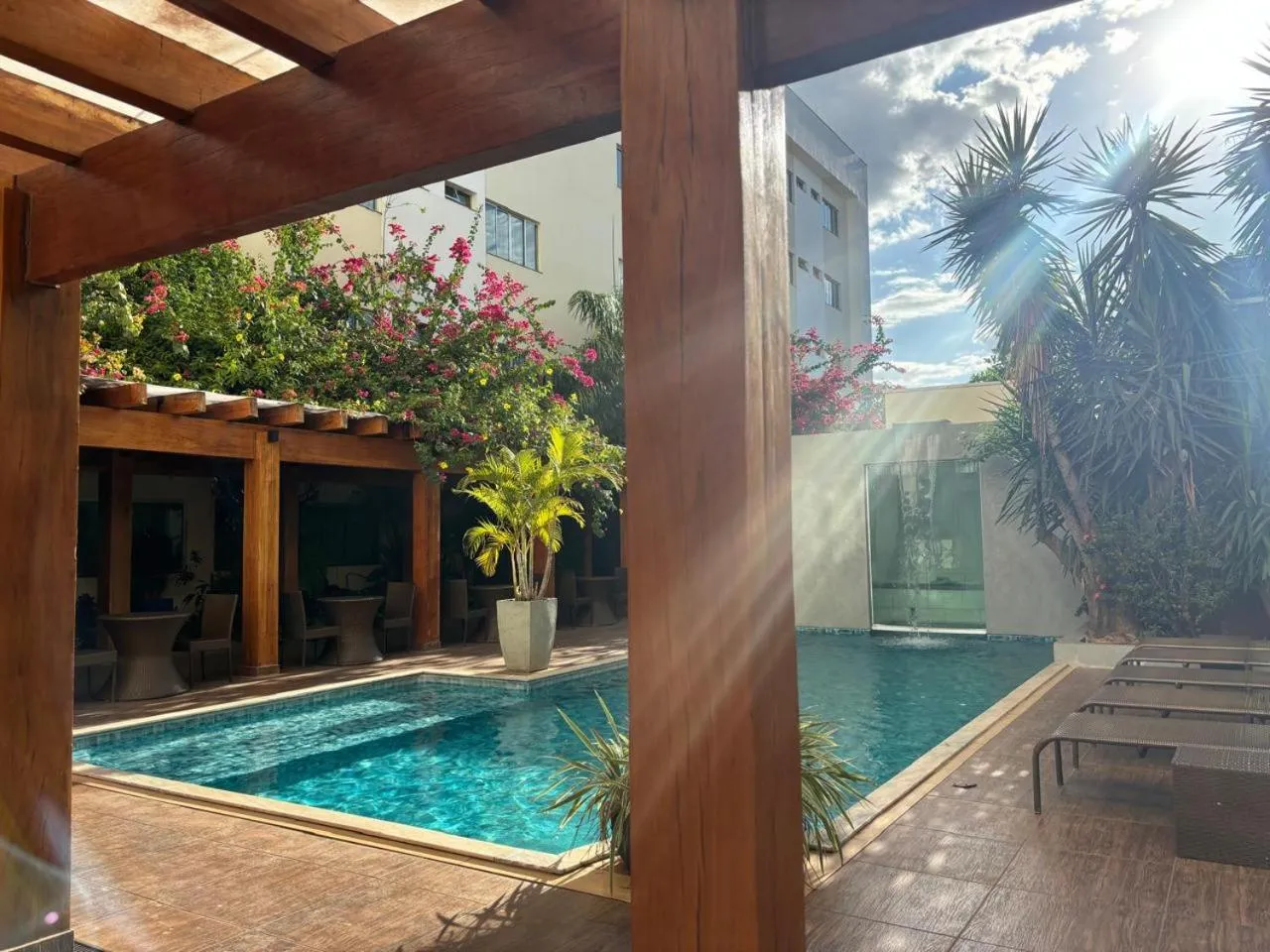 Garden in Pumma Business Hotel