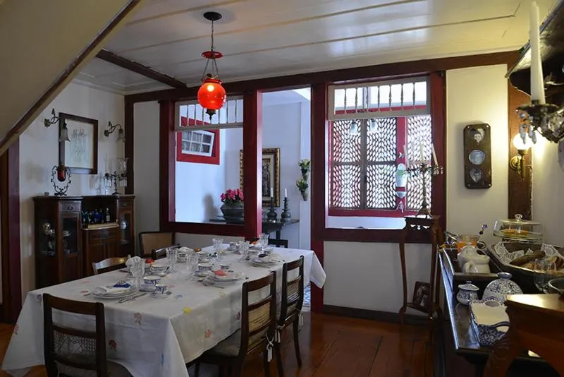 Dining area in Pousada Guignard