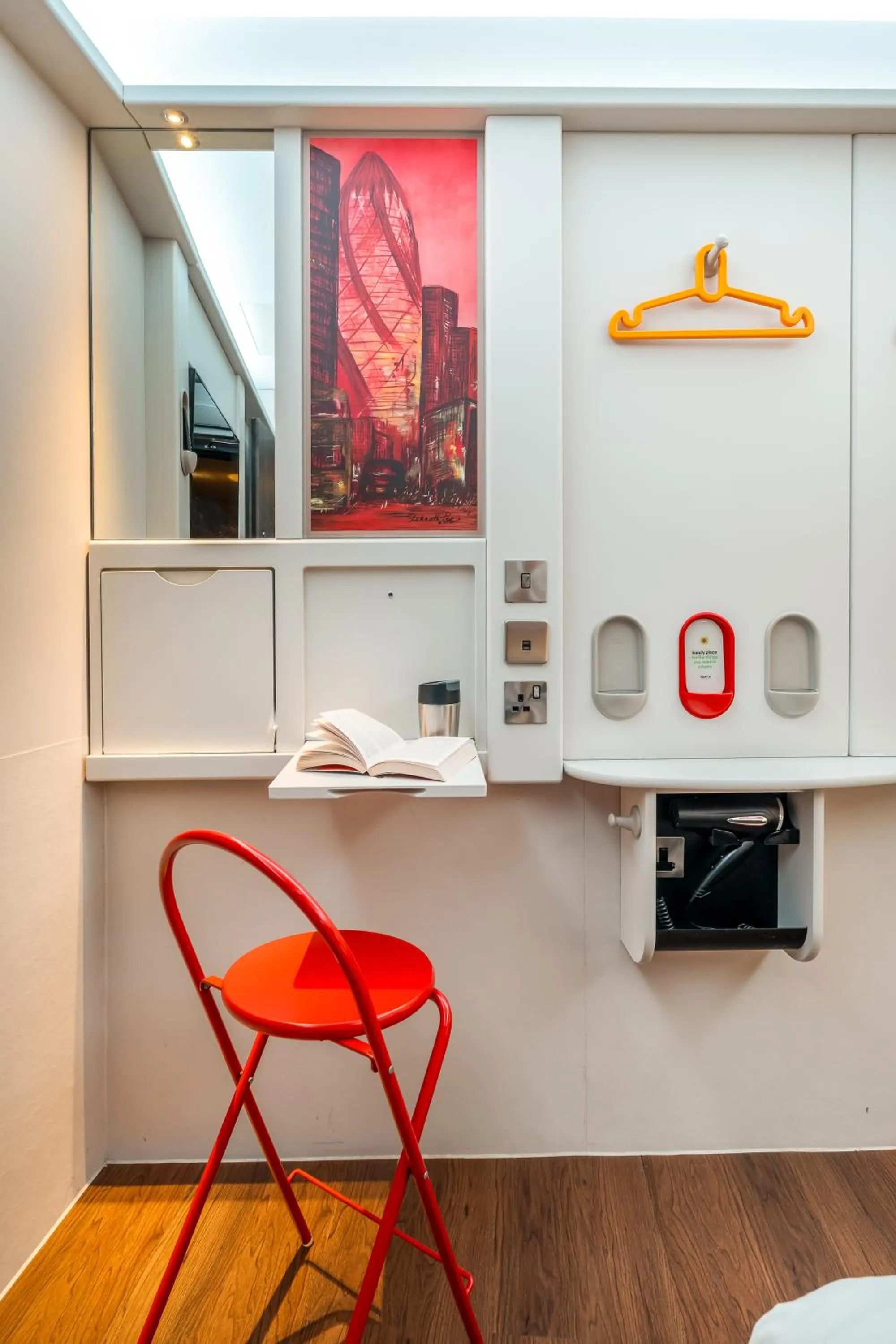 Seating area in Point A London Liverpool Street