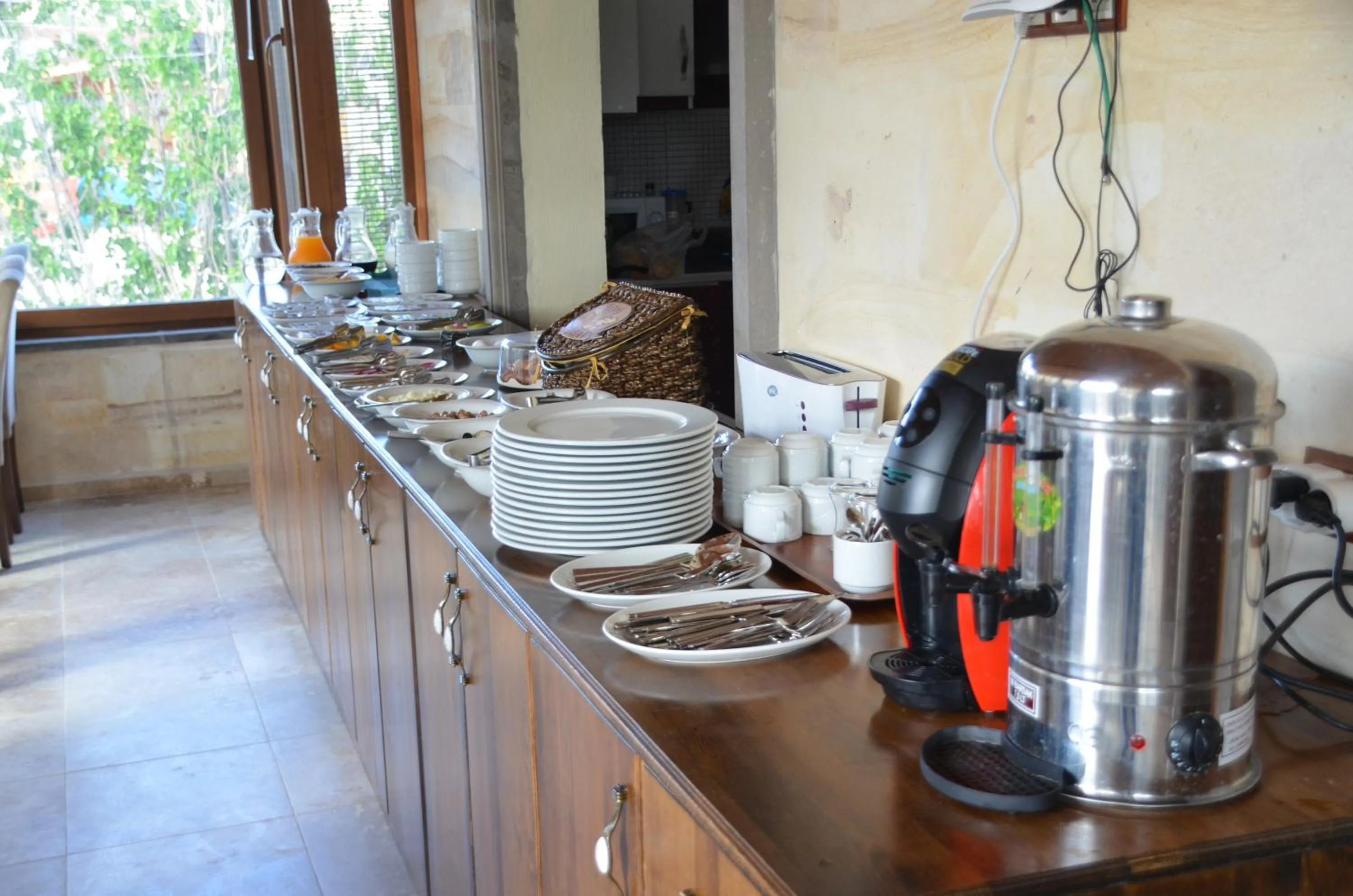 Buffet breakfast in Yusuf Bey House