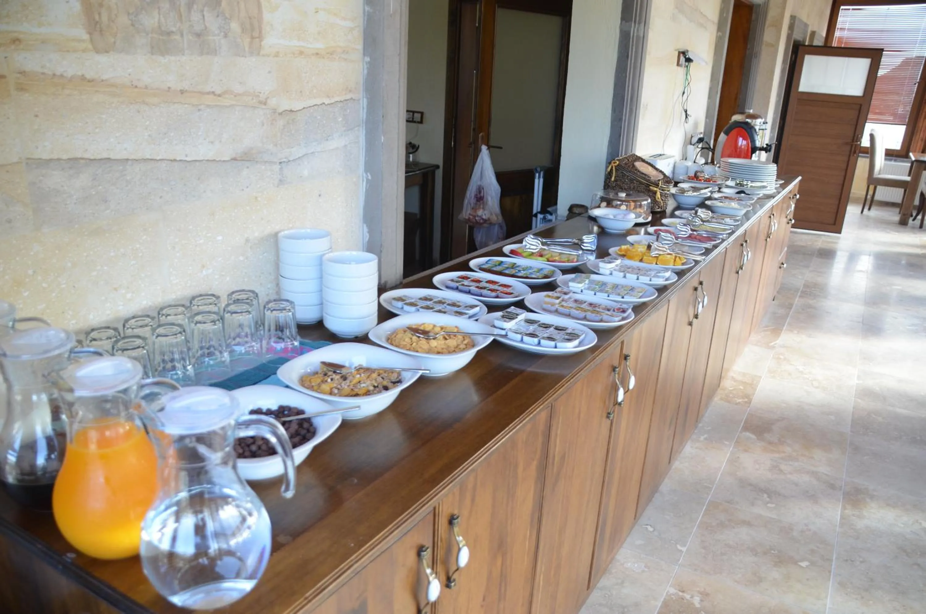 Buffet breakfast in Yusuf Bey House