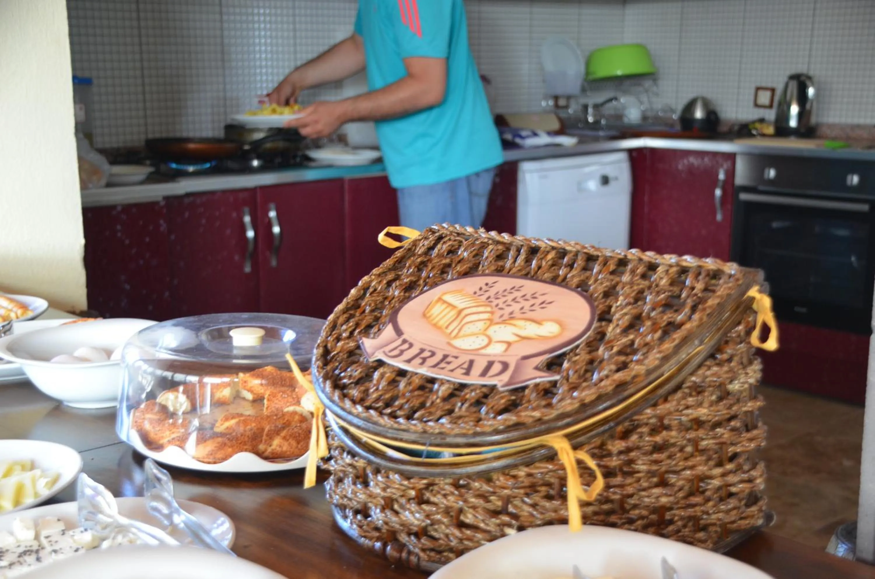 Buffet breakfast in Yusuf Bey House