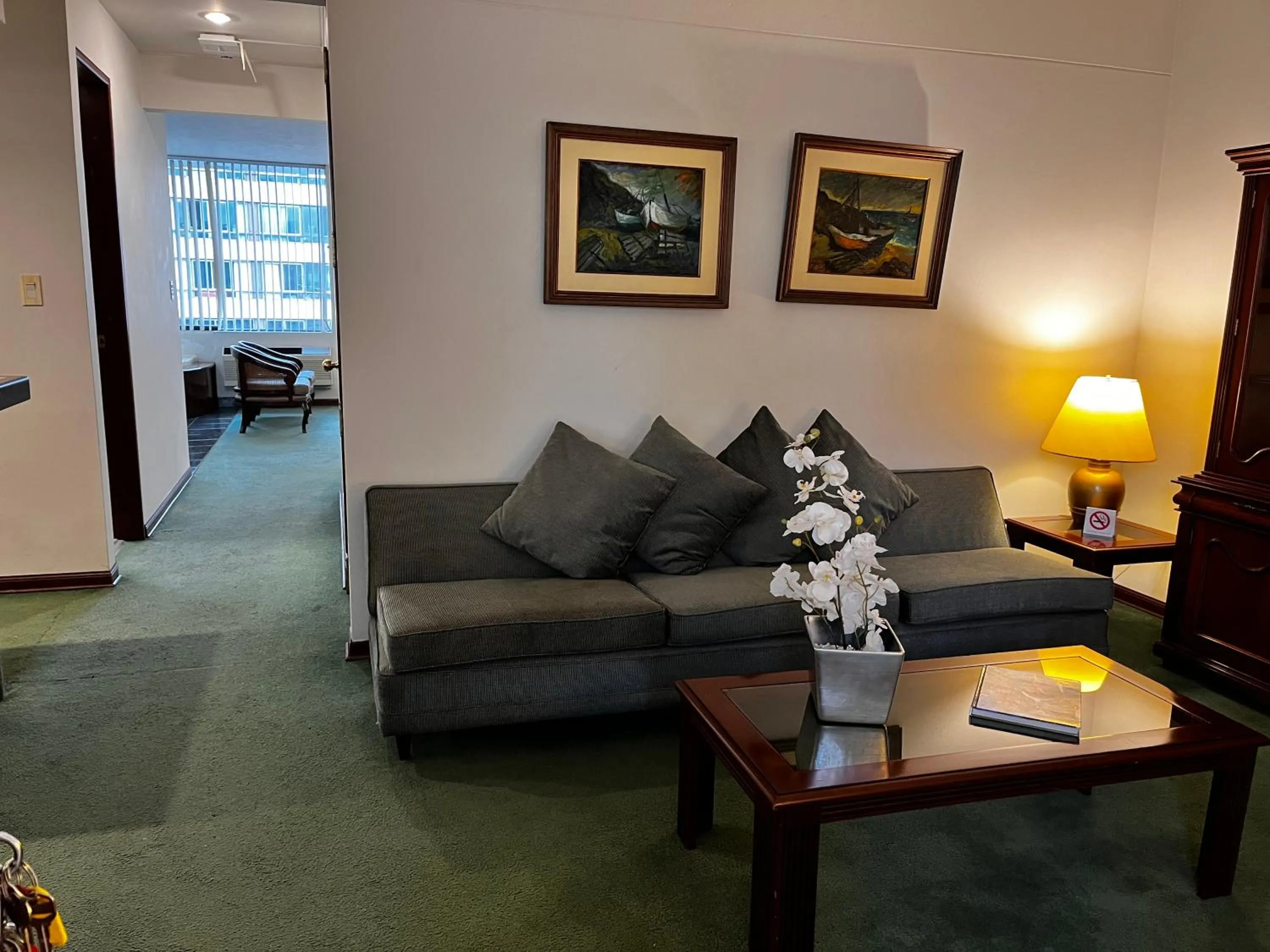 Living room in Hotel Boulevard