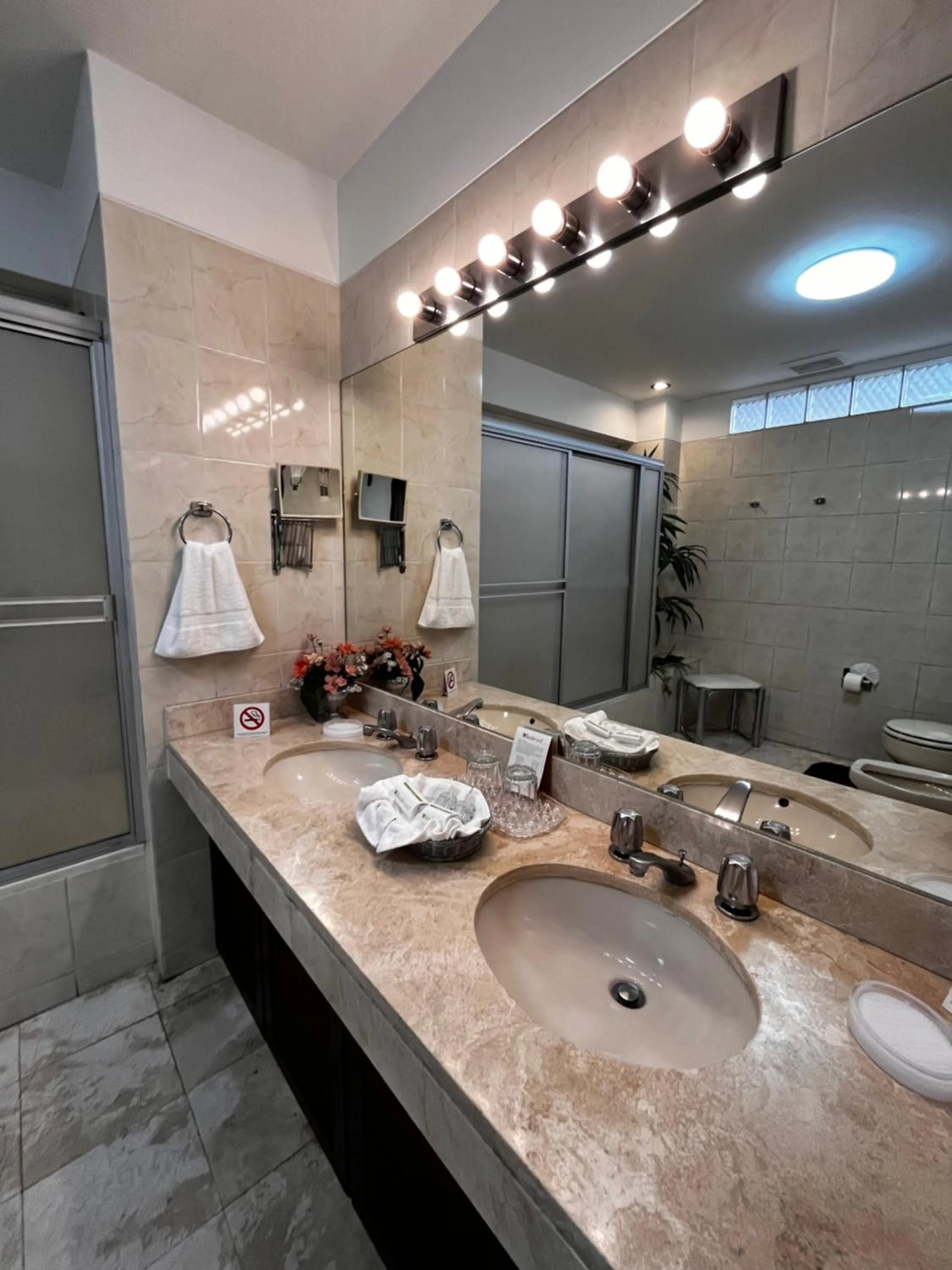 Shower in Hotel Boulevard