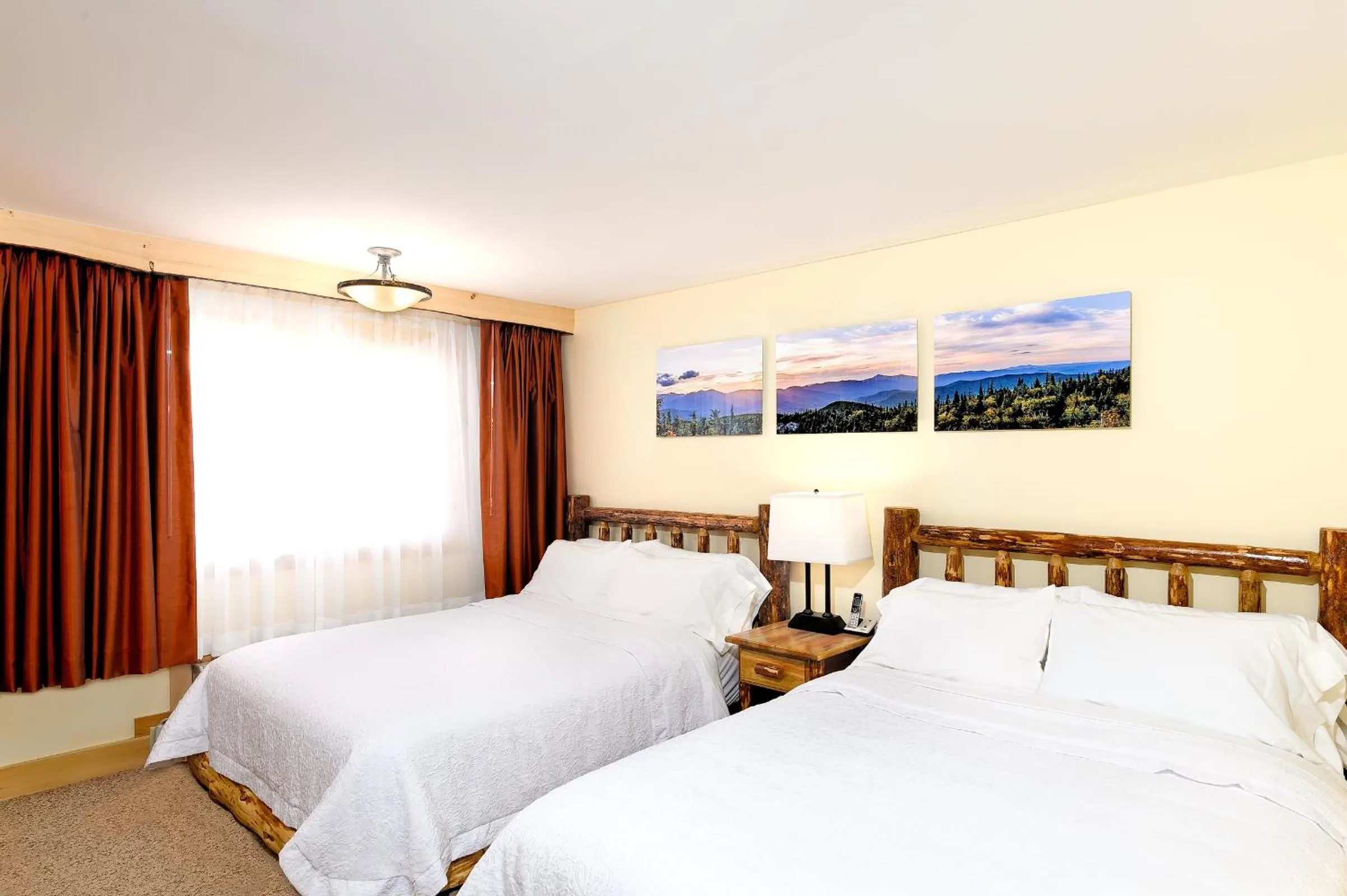 Other, Bed in Adirondack Spruce Lodge