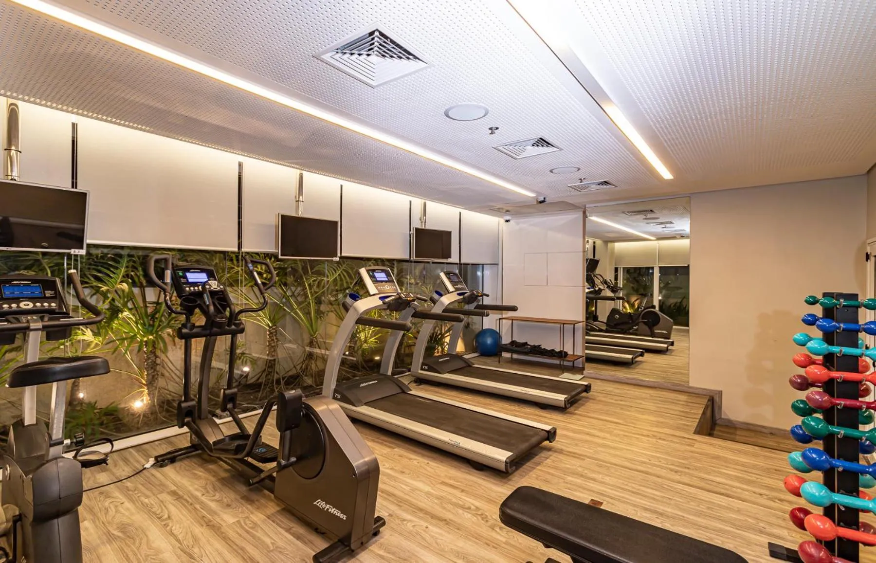 Fitness centre/facilities in Venit Mio Hotel