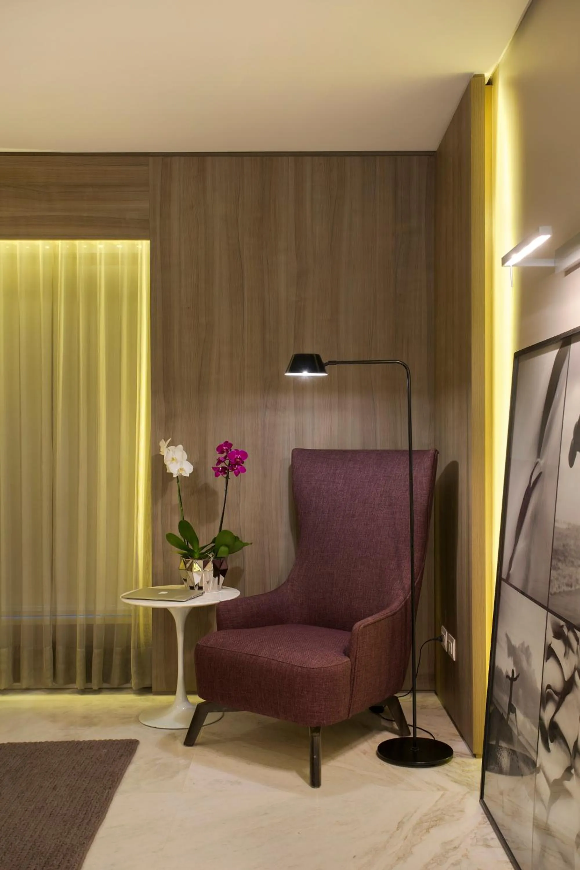 Seating area in Venit Mio Hotel