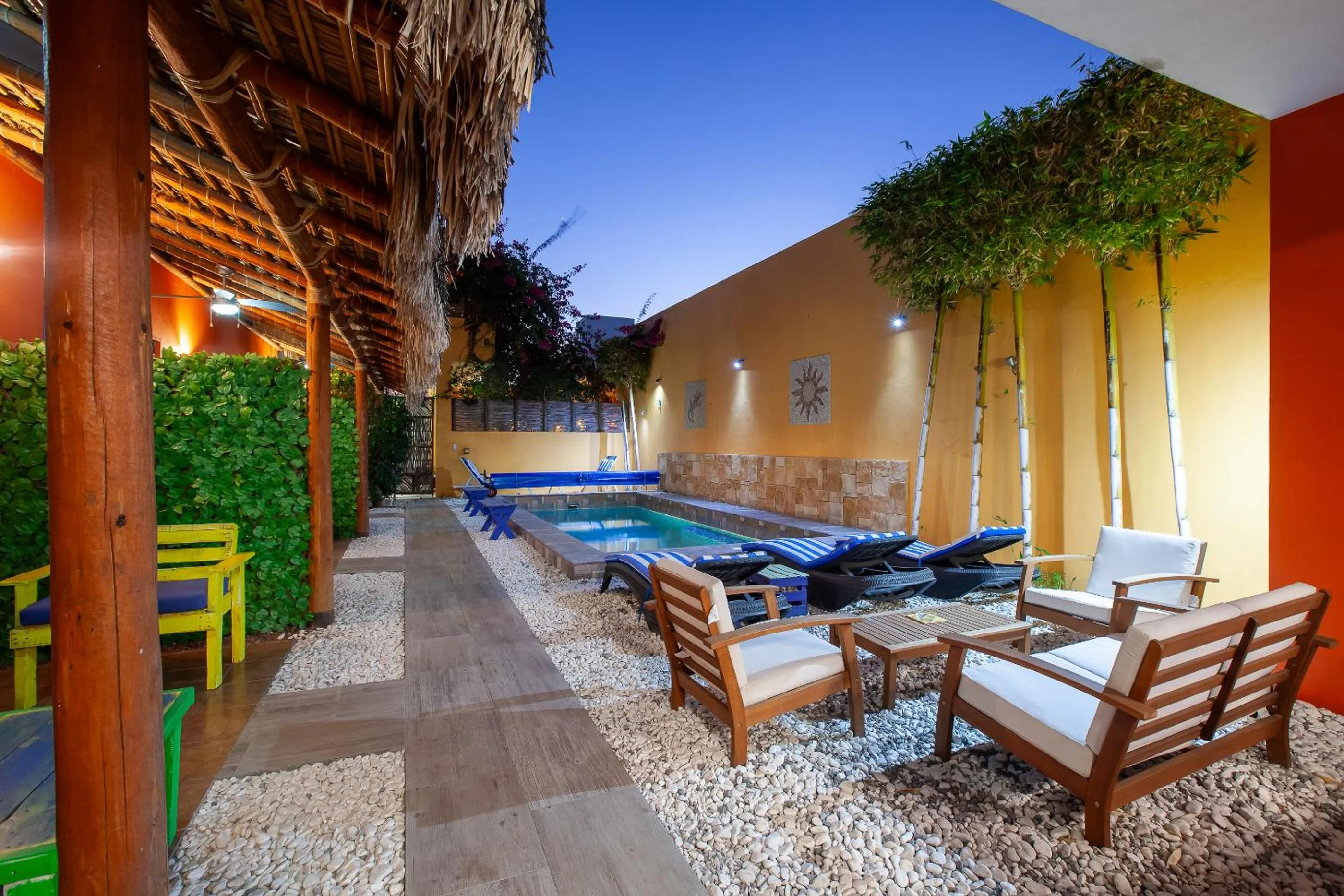 Patio in Casa Juarez B&B