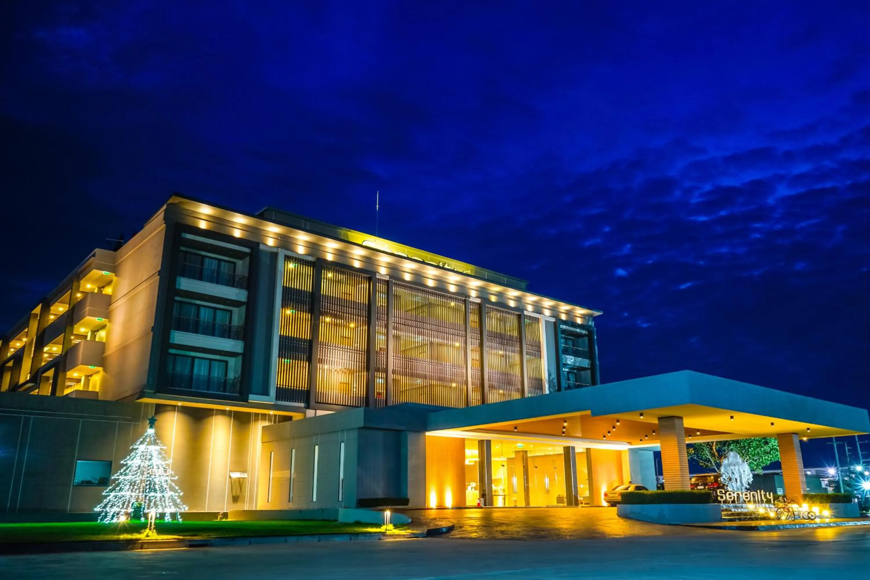 Facade/entrance in Serenity Hotel and Spa Kabinburi