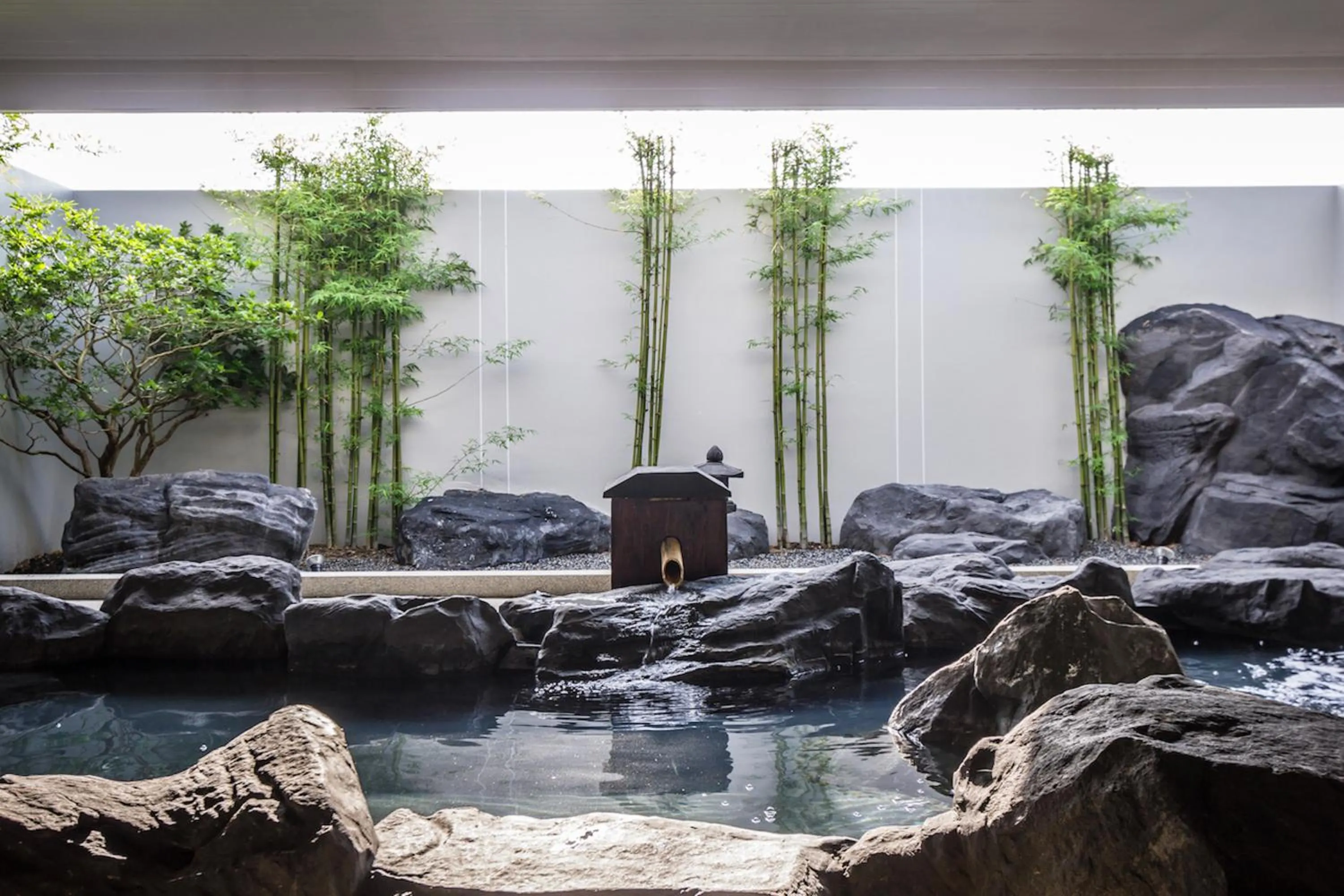 Hot Spring Bath in Serenity Hotel and Spa Kabinburi