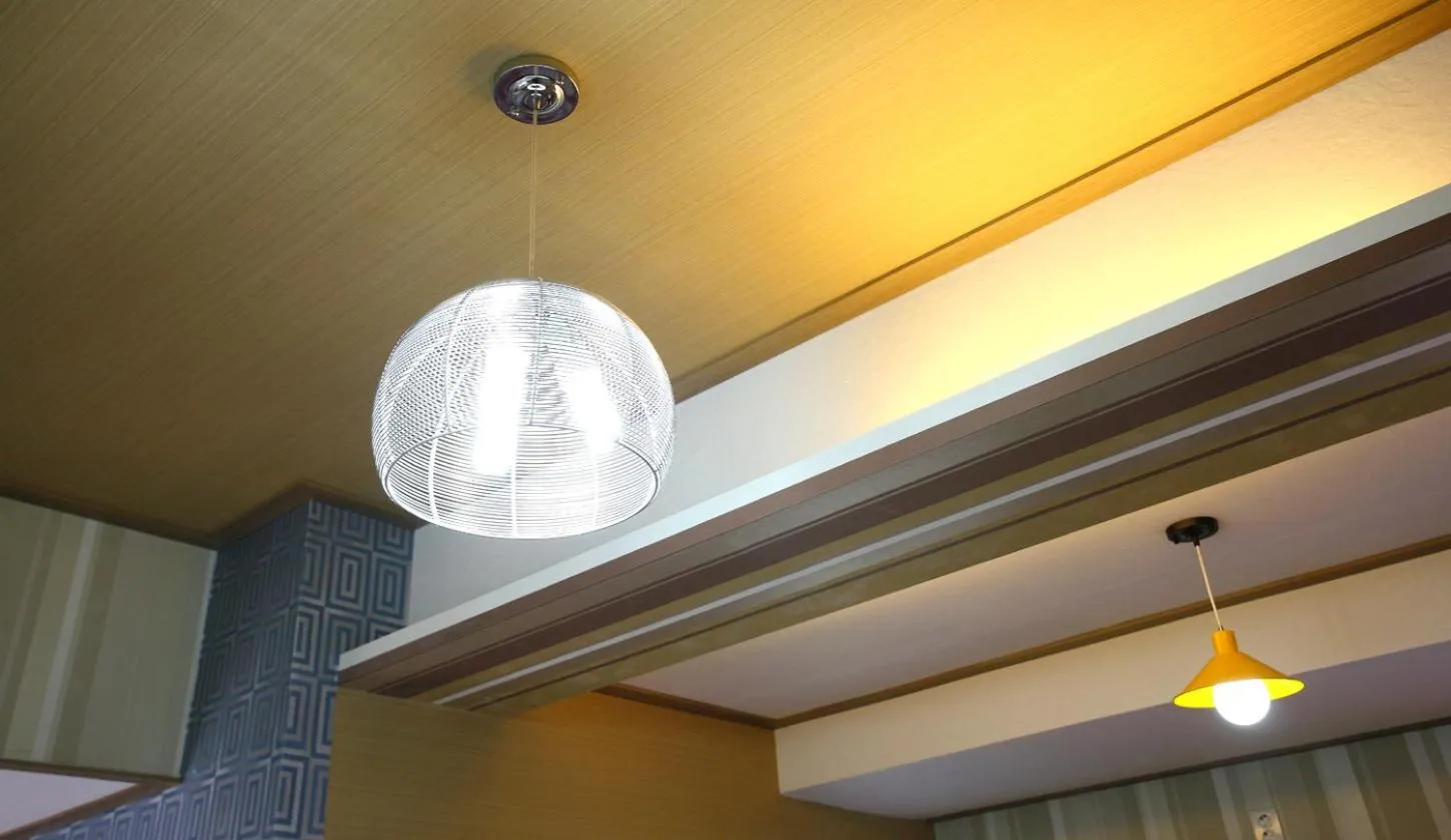 Decorative detail in Bluesean Pension