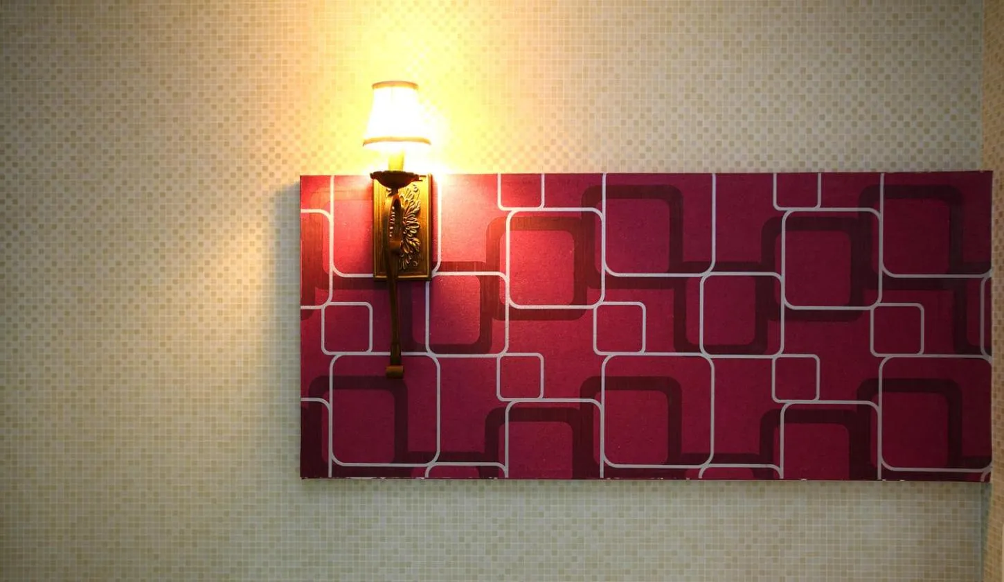 Decorative detail in Bluesean Pension