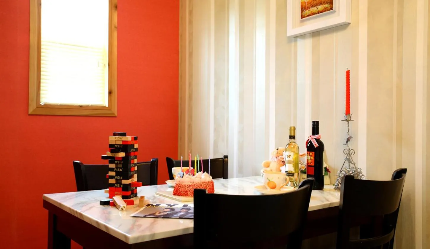 Dining area in Bluesean Pension