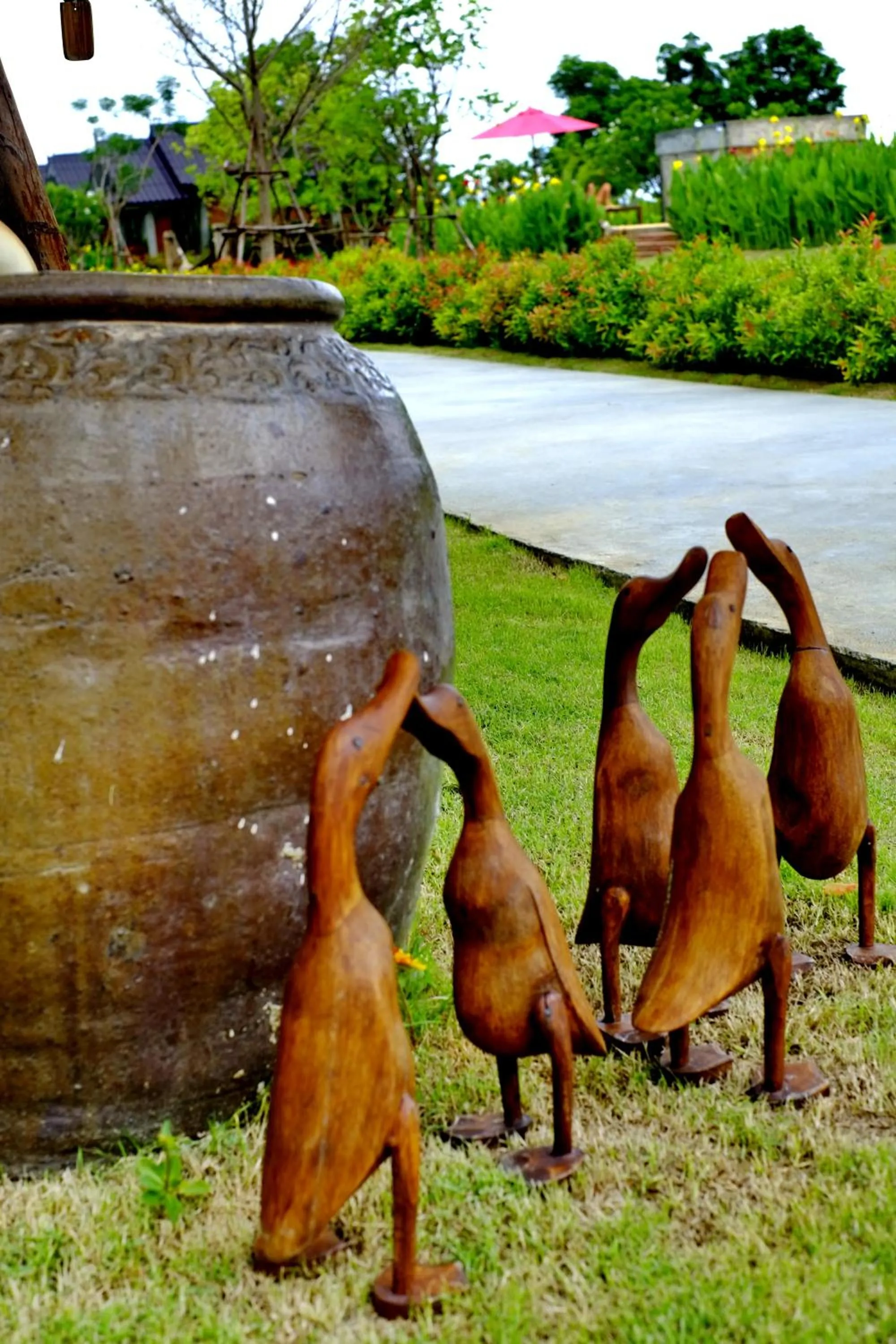 Decorative detail in Sawasdee Sukhothai Resort
