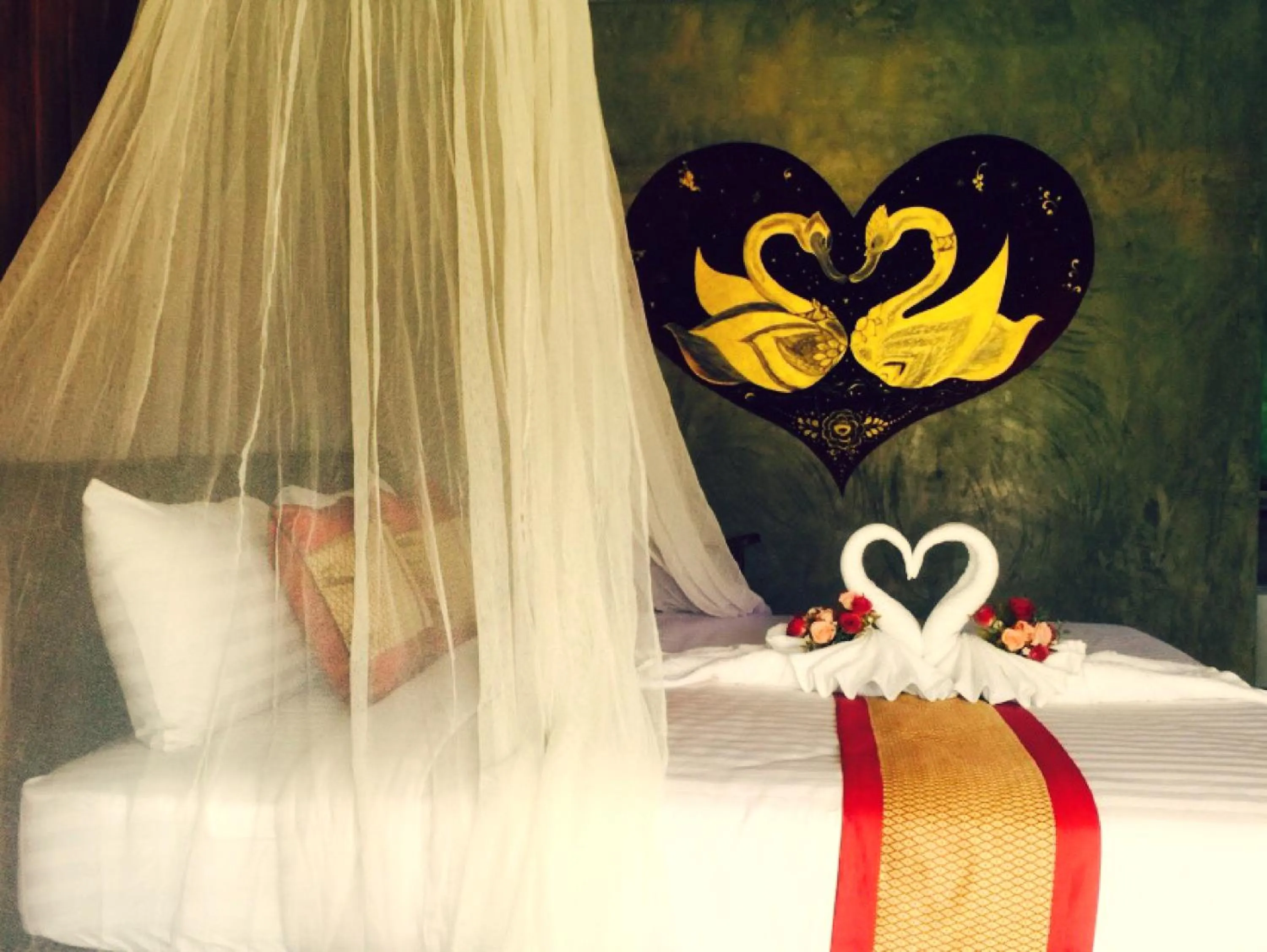 Photo of the whole room, Bed in Sawasdee Sukhothai Resort