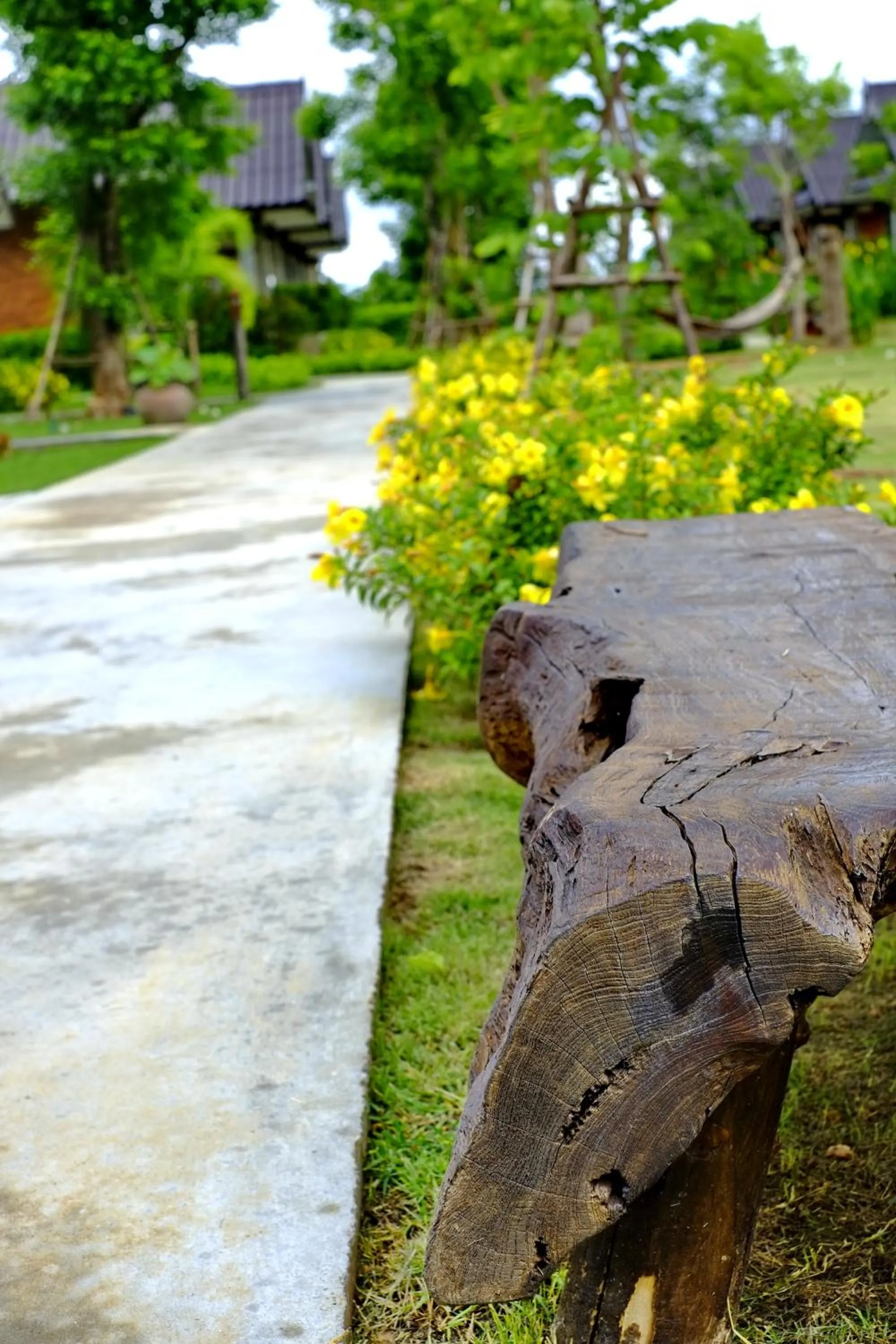 Decorative detail in Sawasdee Sukhothai Resort