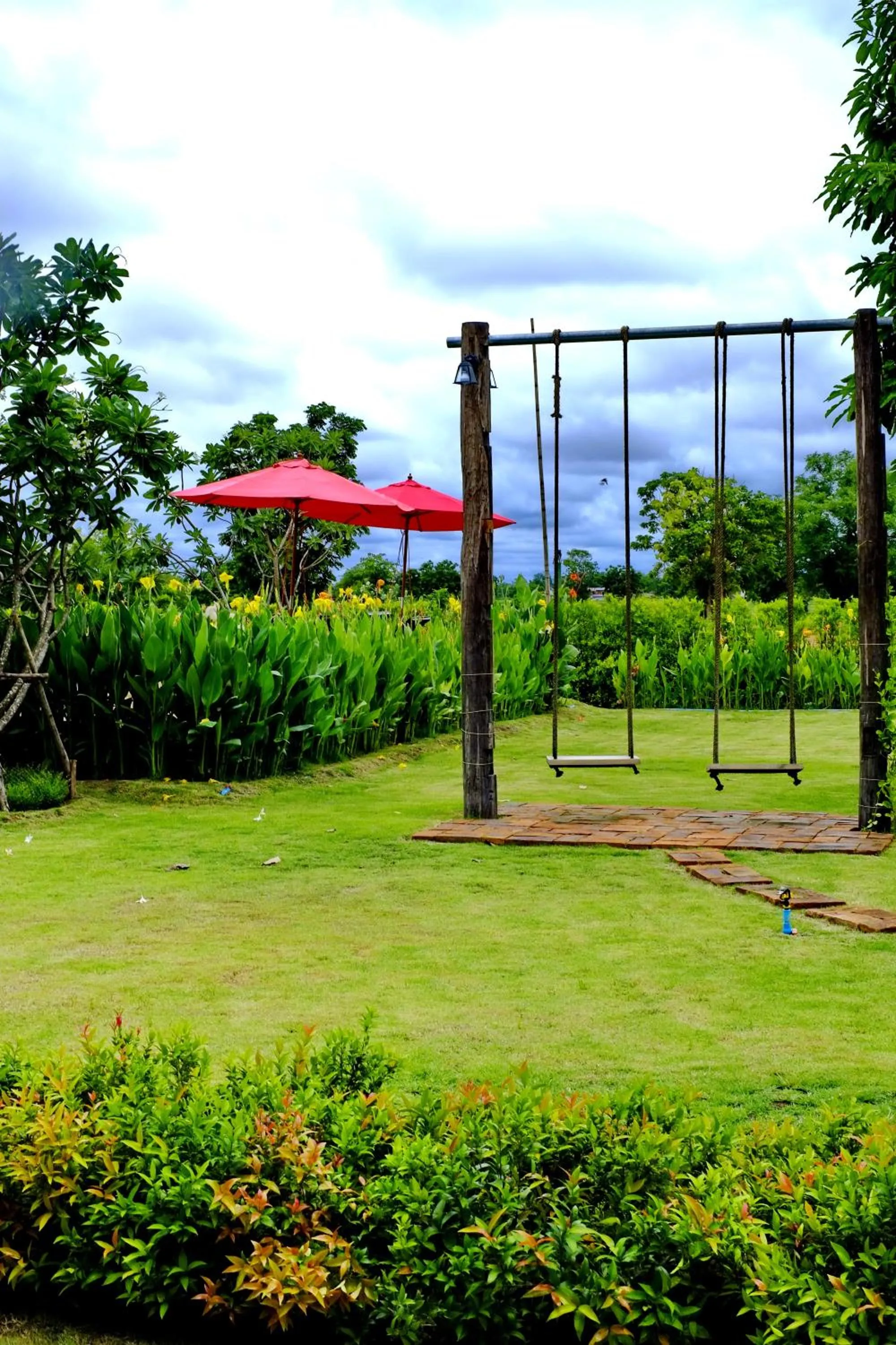 Garden in Sawasdee Sukhothai Resort